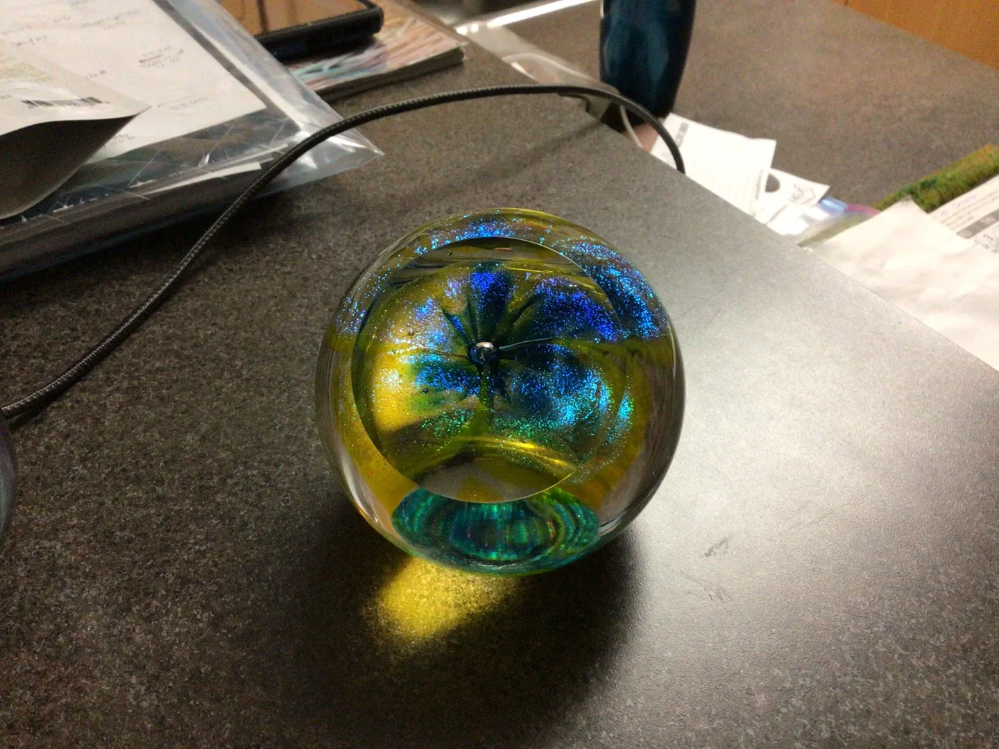 Glass Eye Paperweight image indicator(2)