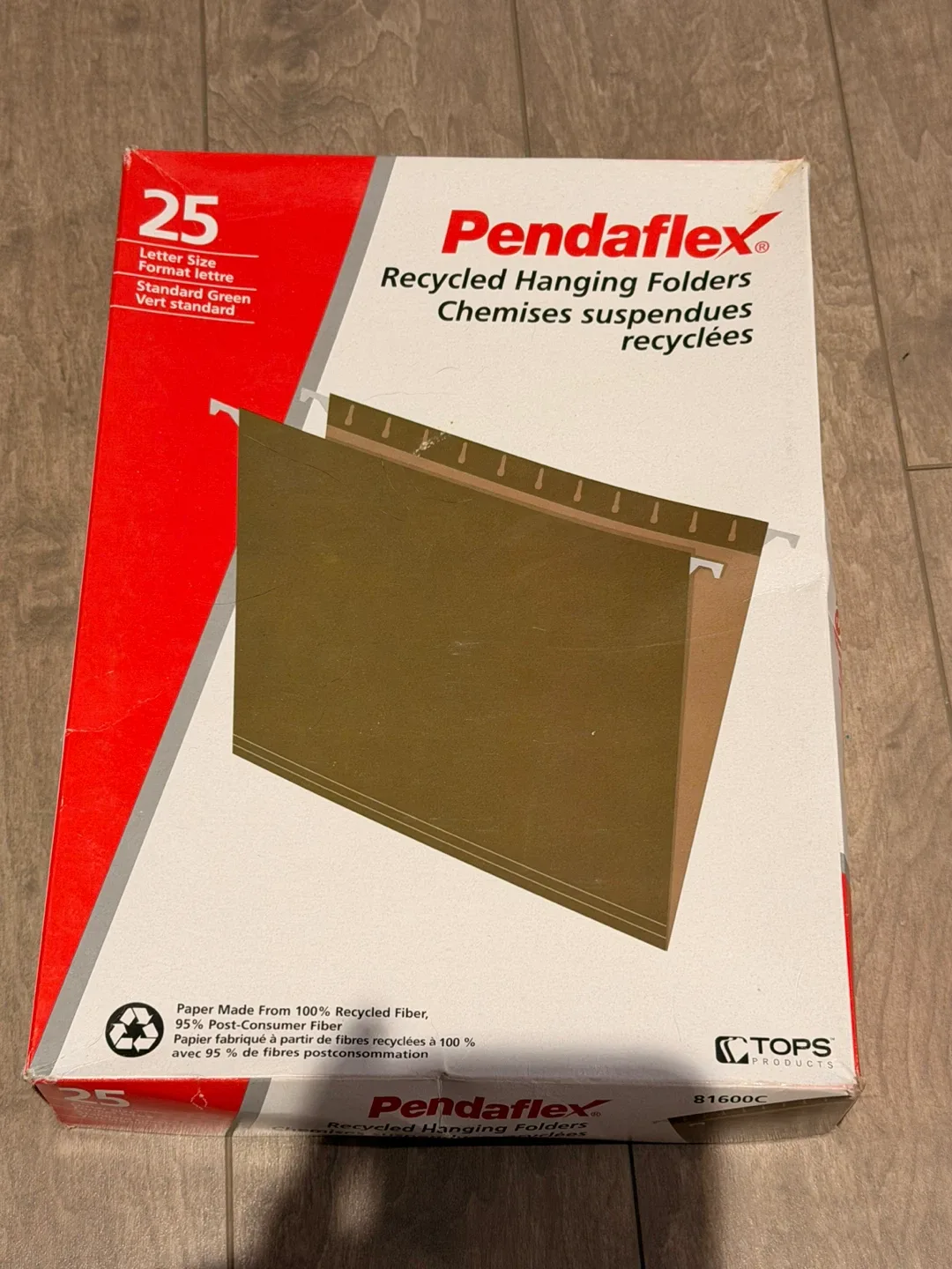 Brand New Pendaflex Recycled Hanging File Folders, 25 Pack image indicator(2)