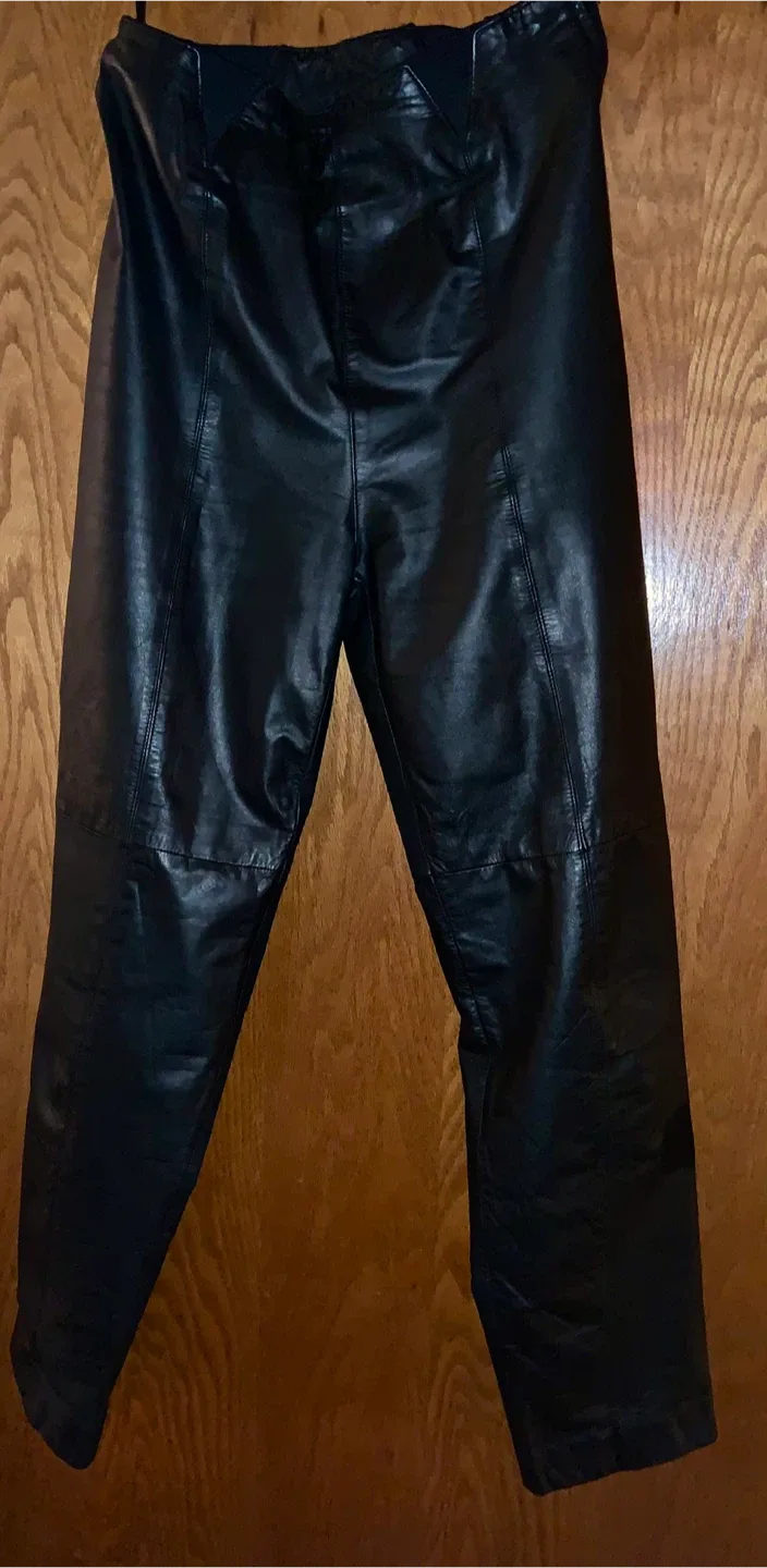 Bagatelle Leather Pants - Size 8