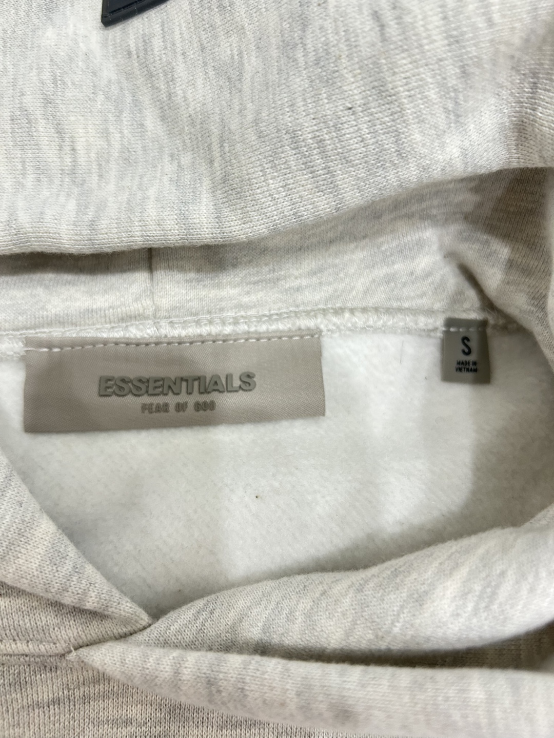 BRAND NEW FOG Essentials Hoodie 'Light Oatmeal' - photo 3