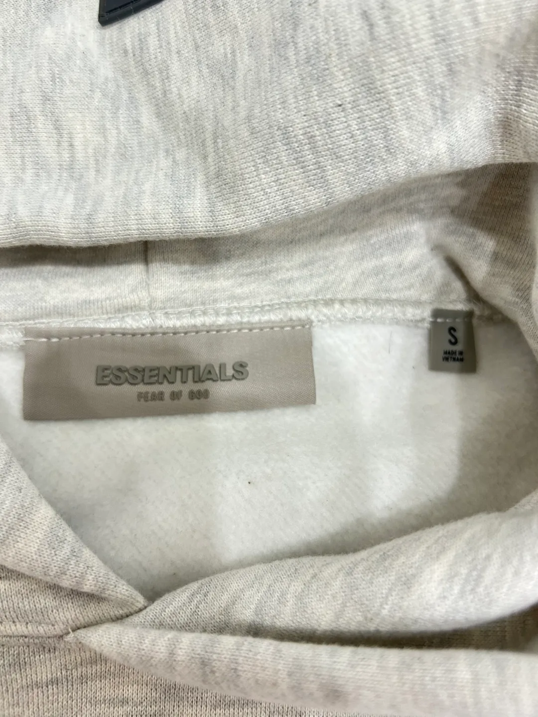 BRAND NEW FOG Essentials Hoodie 'Light Oatmeal' image indicator(3)