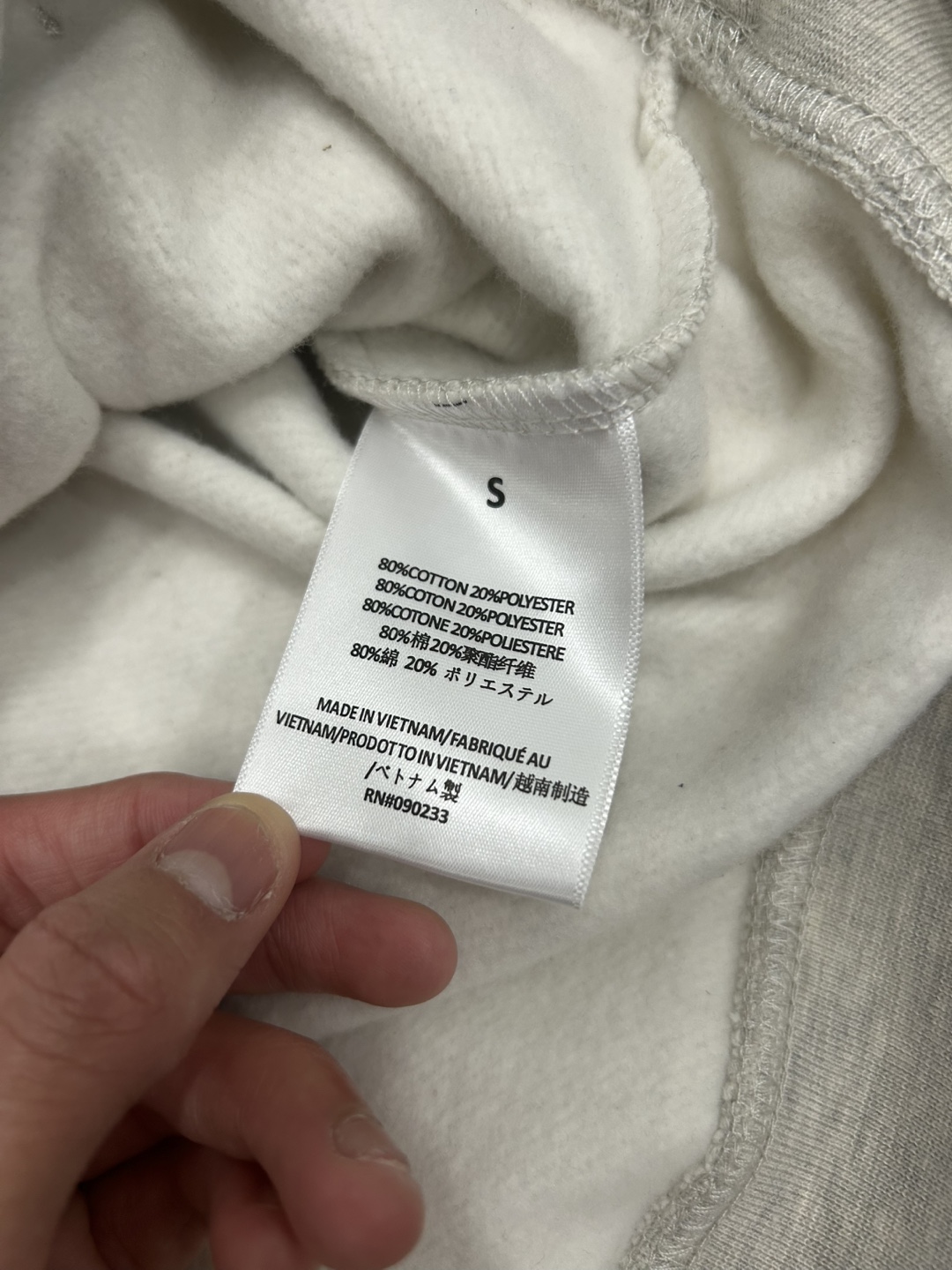 BRAND NEW FOG Essentials Hoodie 'Light Oatmeal' - photo 4
