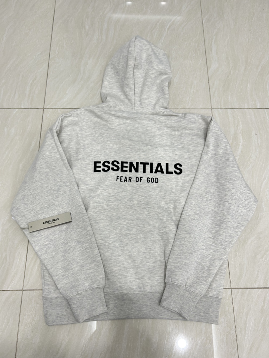BRAND NEW FOG Essentials Hoodie 'Light Oatmeal' - photo 2