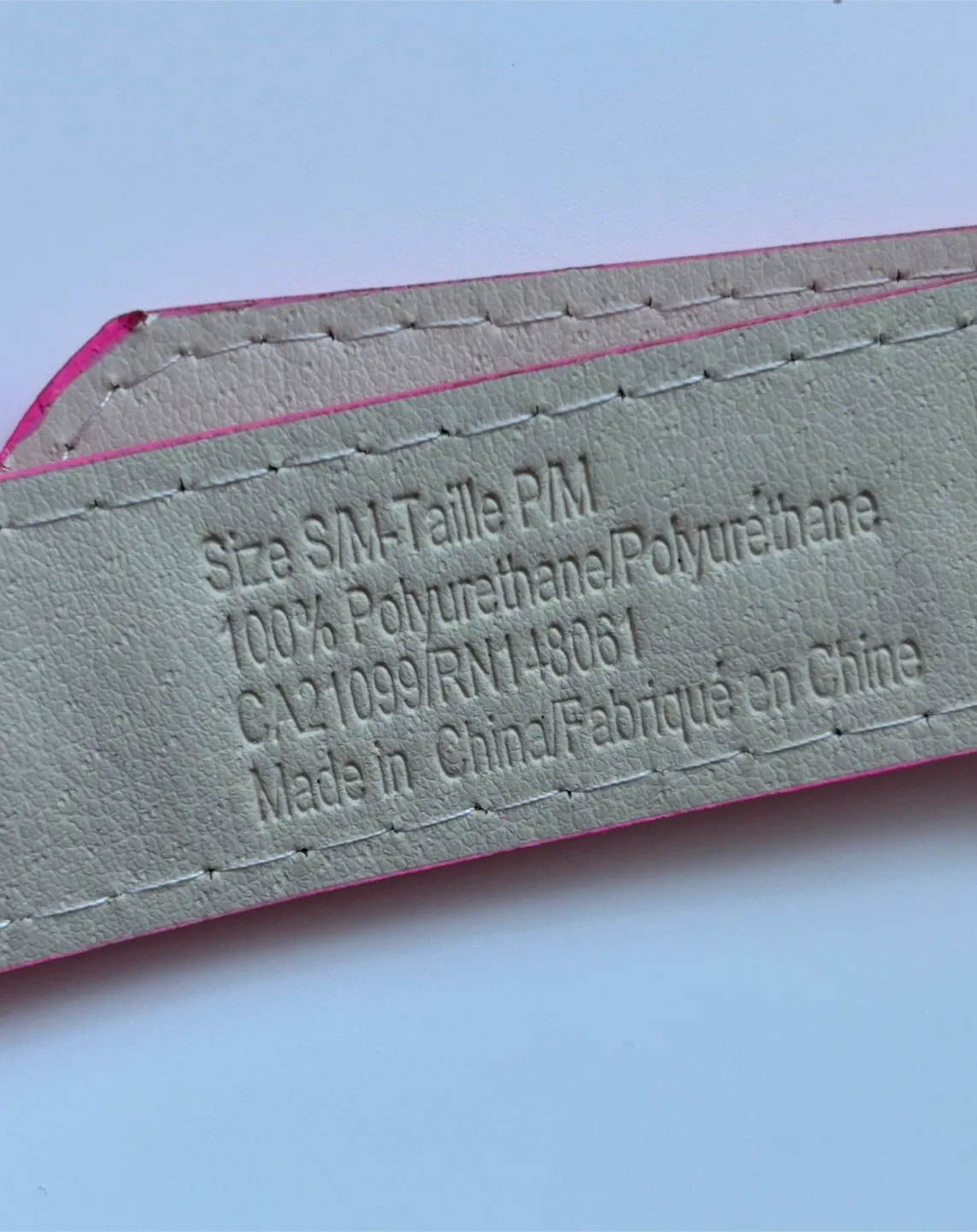 Ardene Pink Belt - Size S/M image indicator(4)