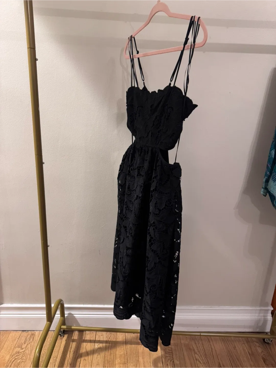 Express Black Lace Dress - Size M