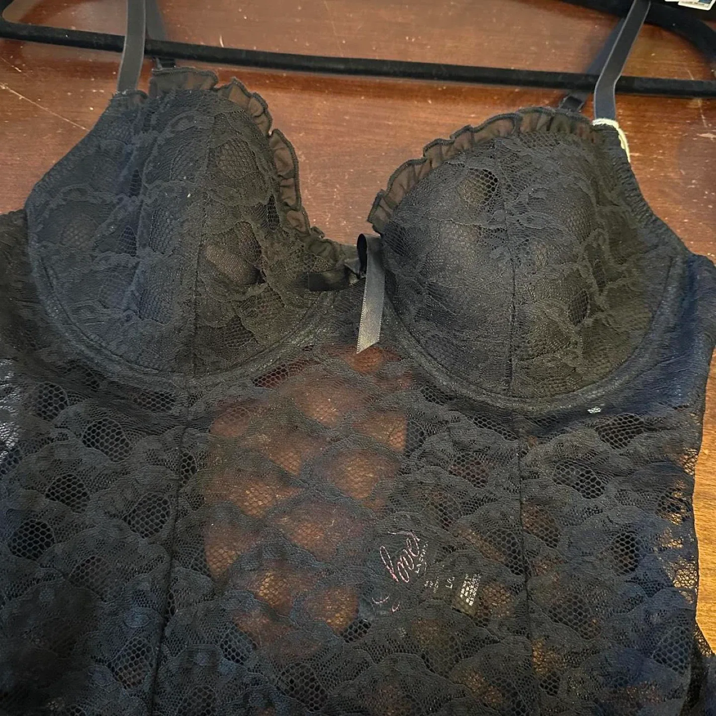 La Senza Black Lace Bustier image indicator(3)