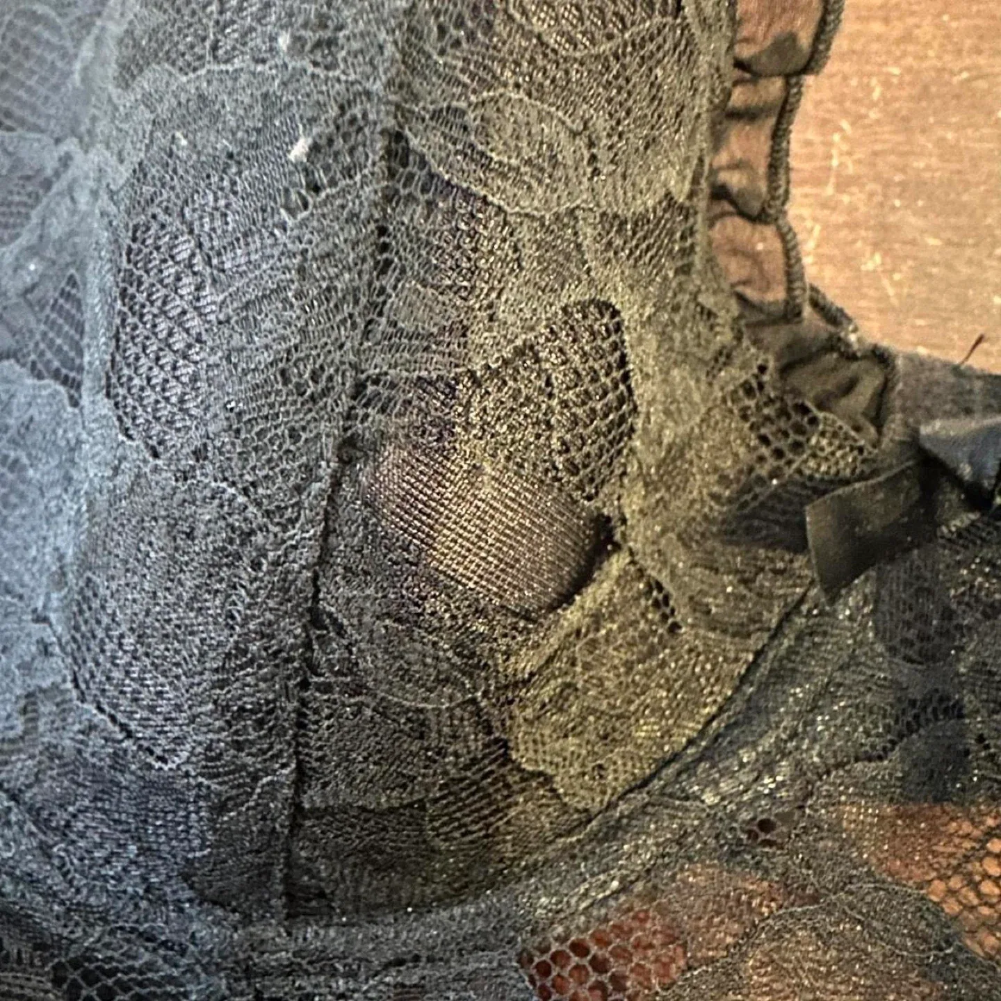 La Senza Black Lace Bustier image indicator(4)