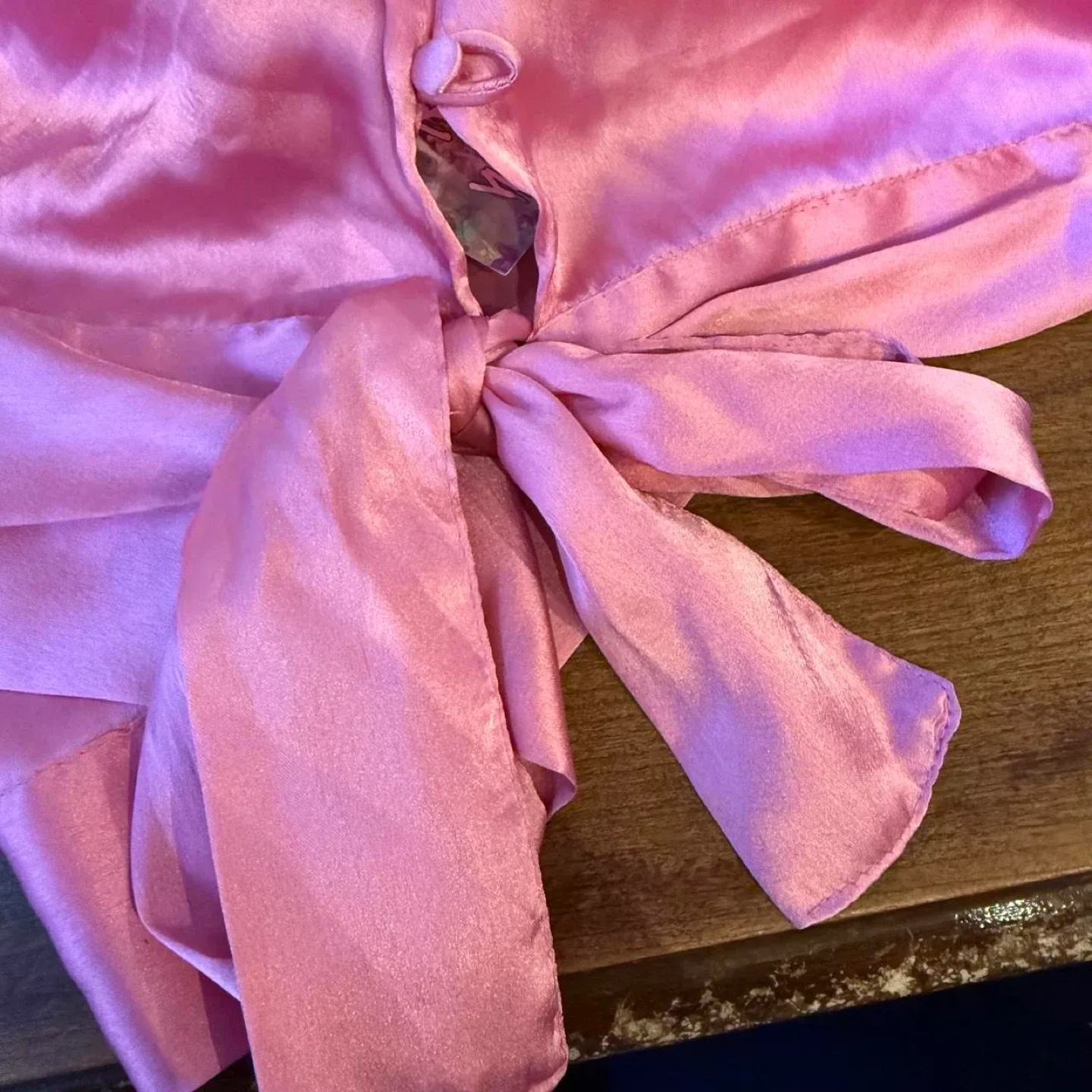 ing.com Pink Spaghetti Strap Top - Size L image indicator(5)