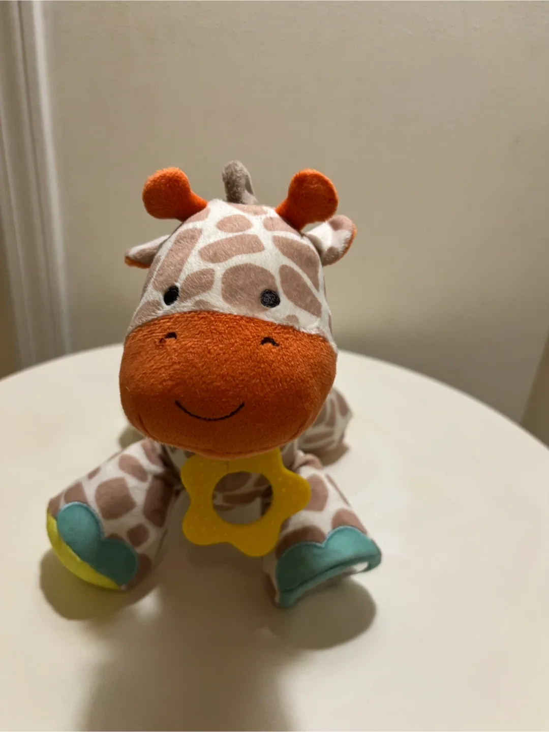 🦒🧡 Carter’s Giraffe Baby Toy - Crinkle, Rattle & Teether! 🍼🐯 image indicator(3)
