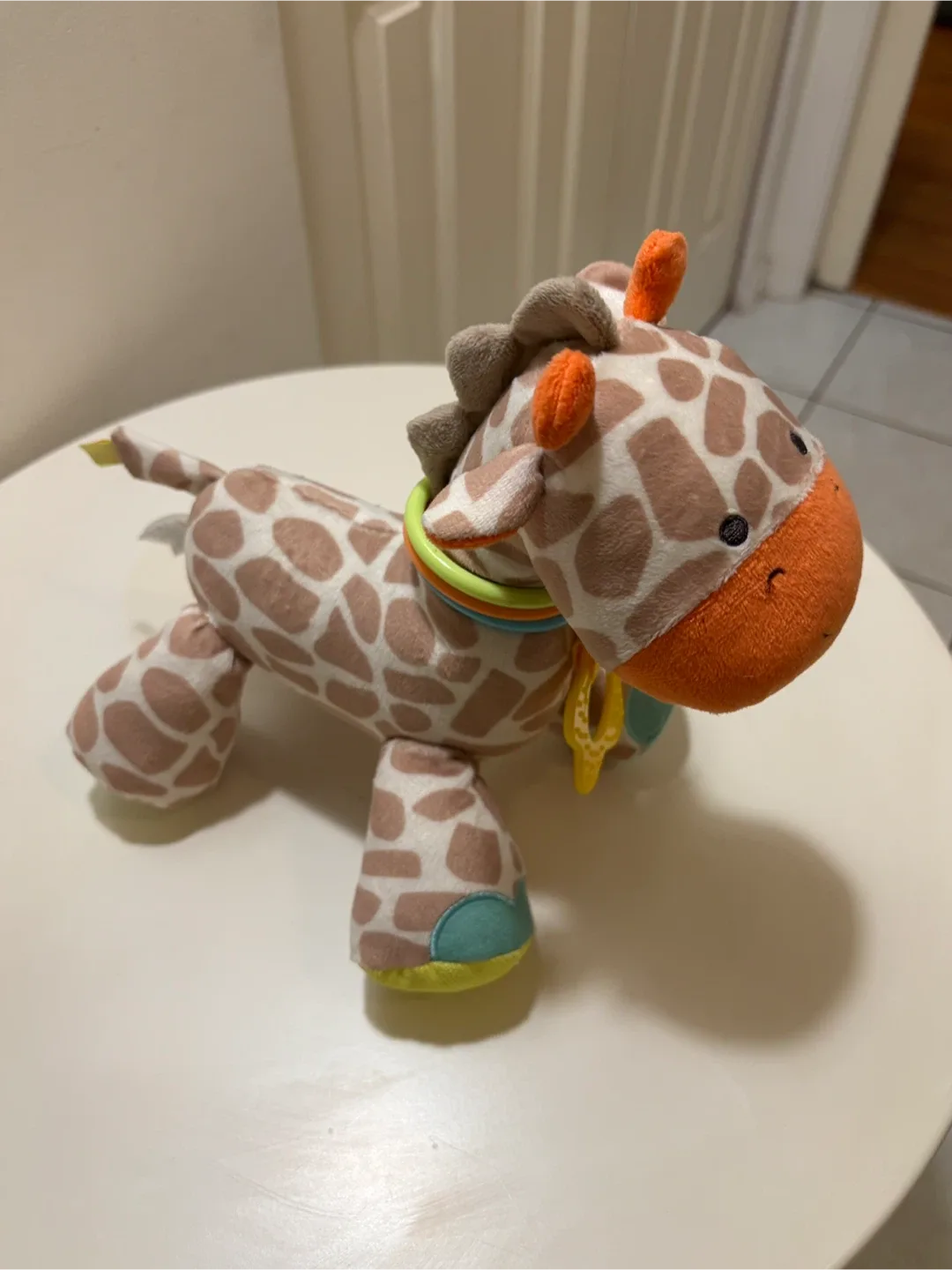 🦒🧡 Carter’s Giraffe Baby Toy - Crinkle, Rattle & Teether! 🍼🐯 image indicator(6)