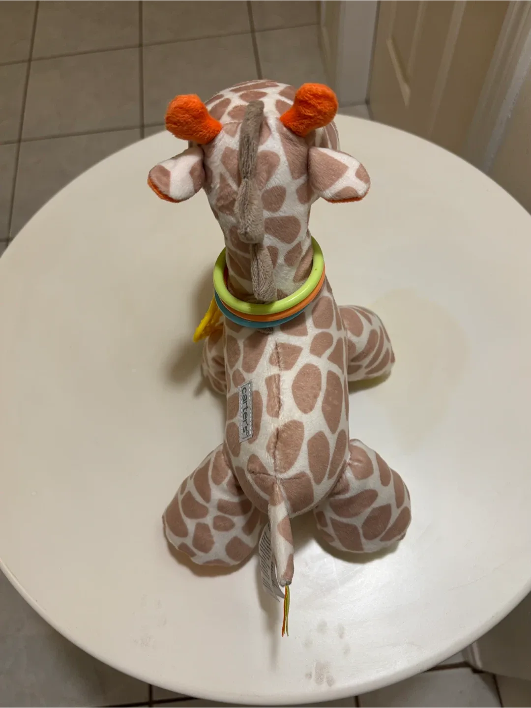 🦒🧡 Carter’s Giraffe Baby Toy - Crinkle, Rattle & Teether! 🍼🐯 image indicator(9)