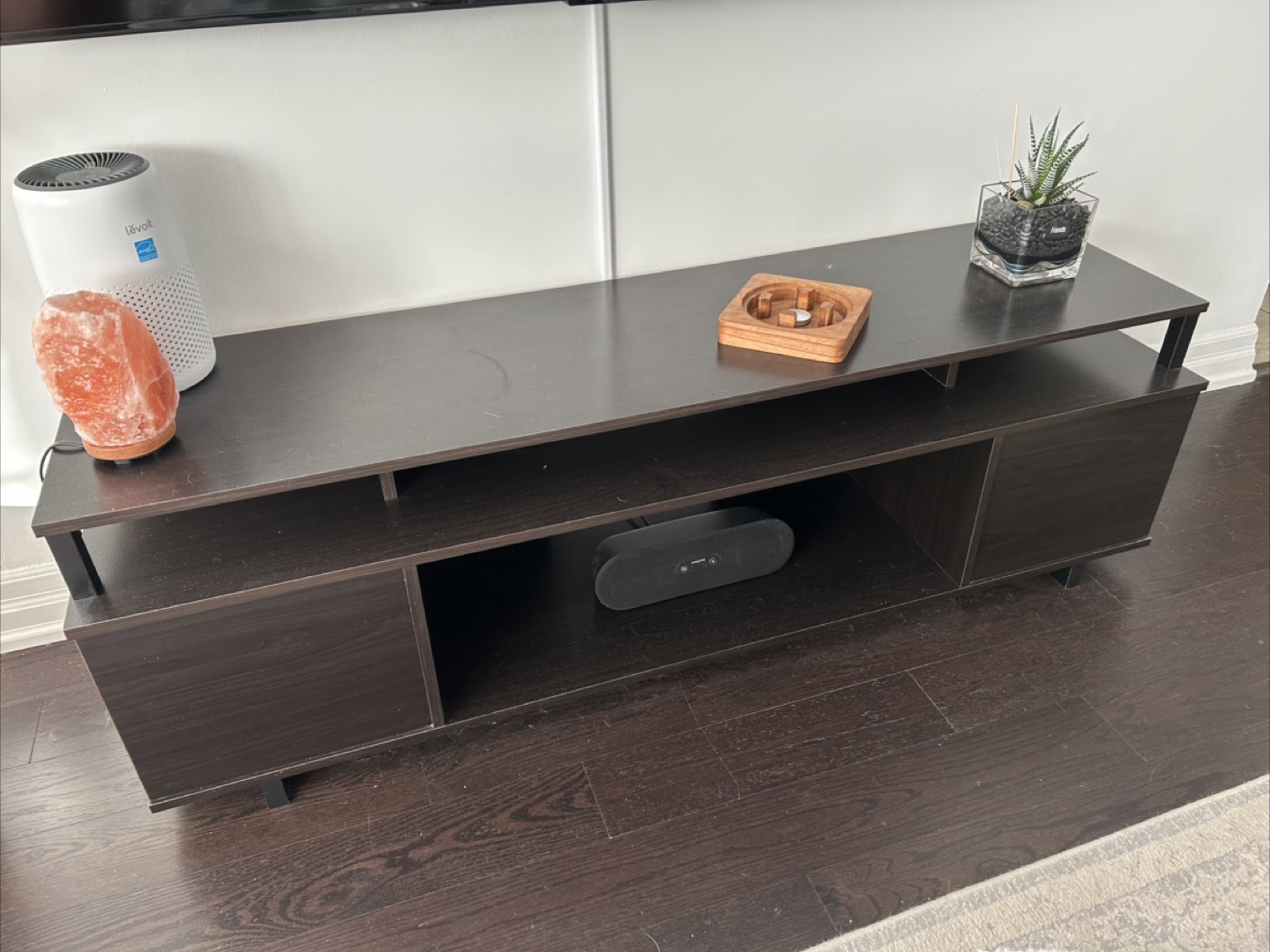 Dark Brown TV Stand - photo 2