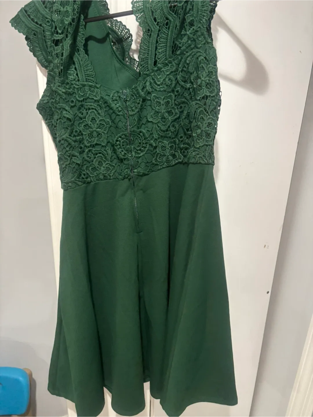 Rare Editions Green Lace Dress - Size 6