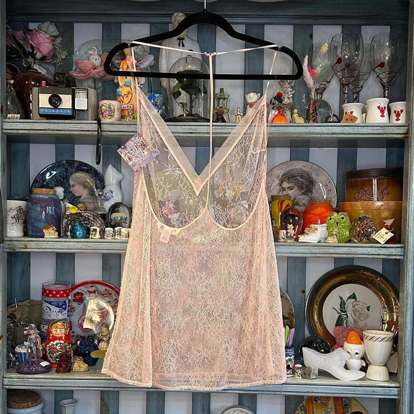 Victoria's Secret Lace Slip Dress - Size M image indicator(2)