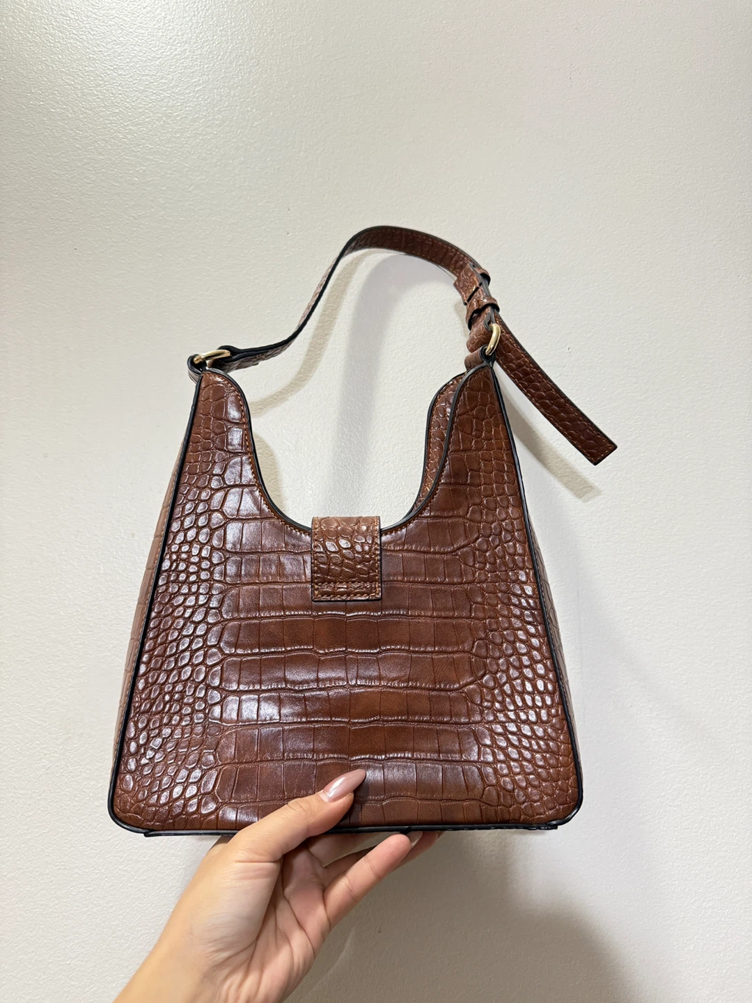 Mango-Brown Shoulder Bag - photo 2