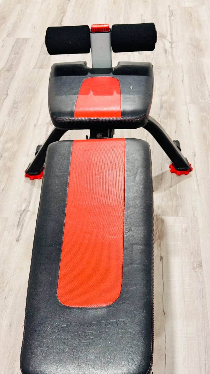 Bowflex Workout Bench - Red and Black