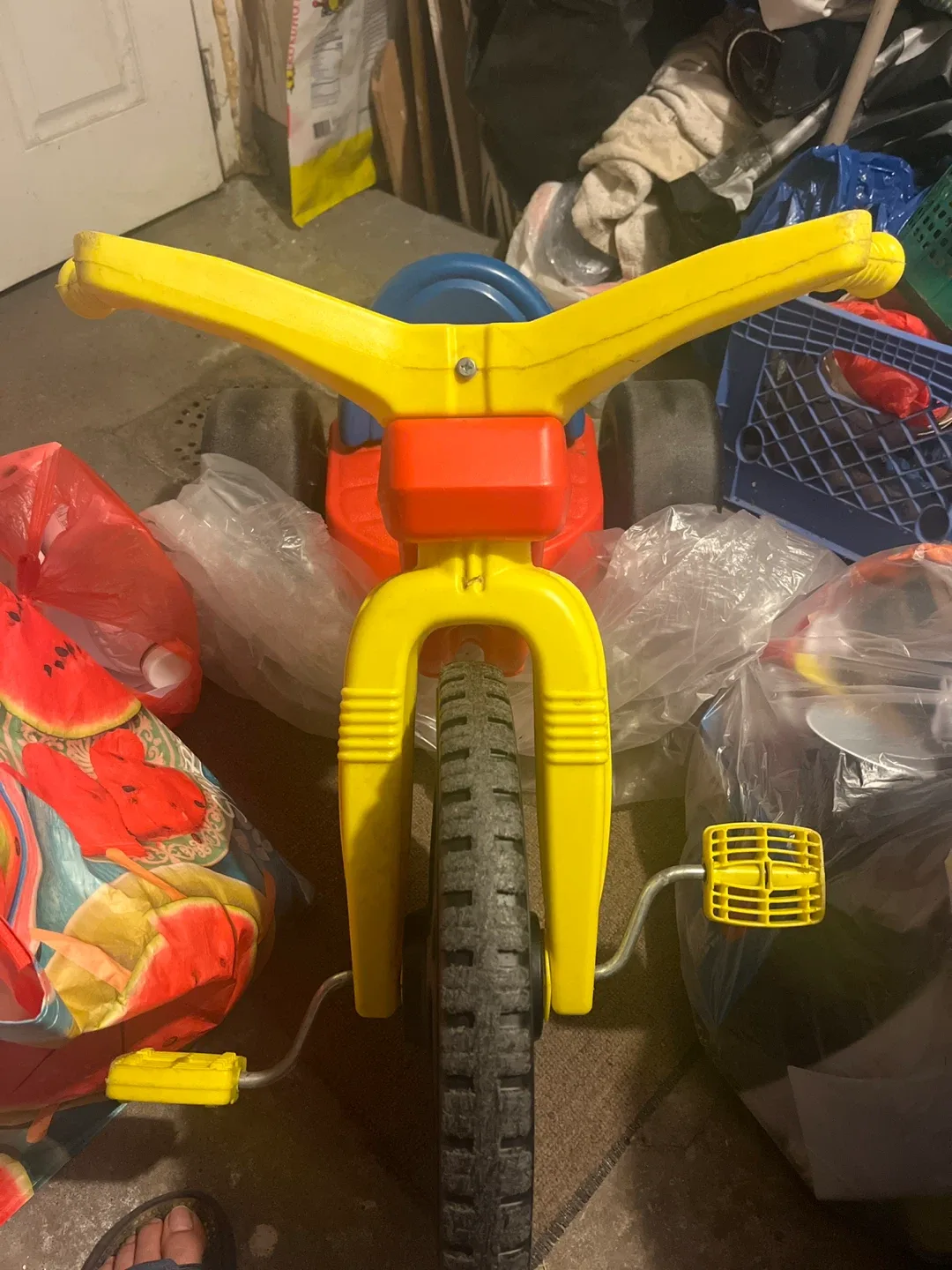 Kids Tricycle - Red, Yellow, Blue