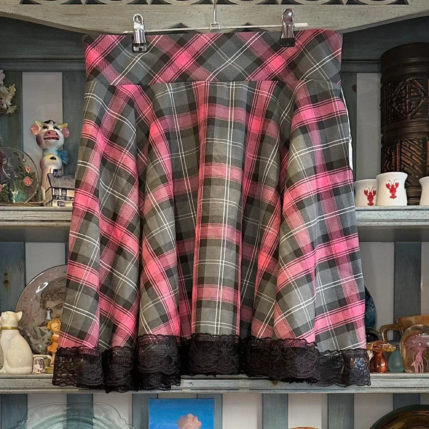 Spirit Halloween Plaid Skirt - M/L