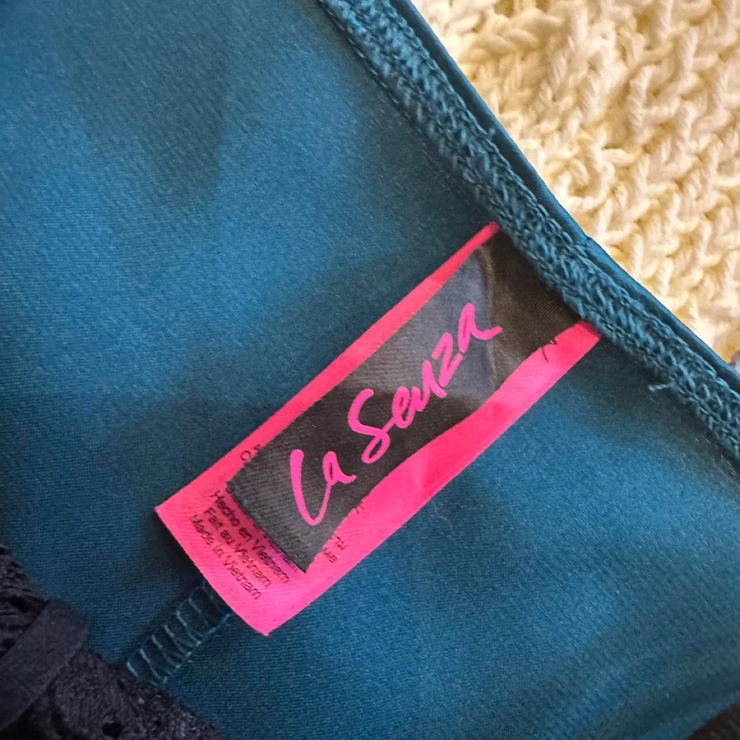 La Senza Teal Lingerie Top image indicator(4)