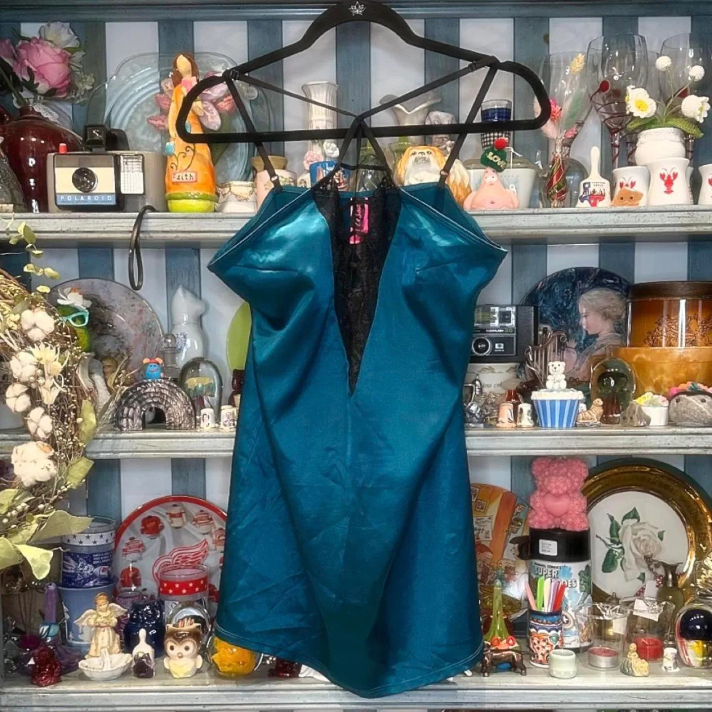 La Senza Teal Lingerie Top