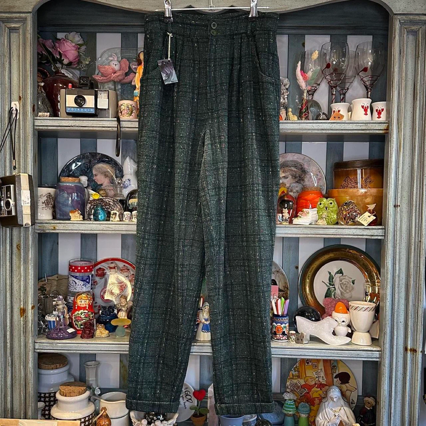 Benetton Made in Italy Wool Blend Pants