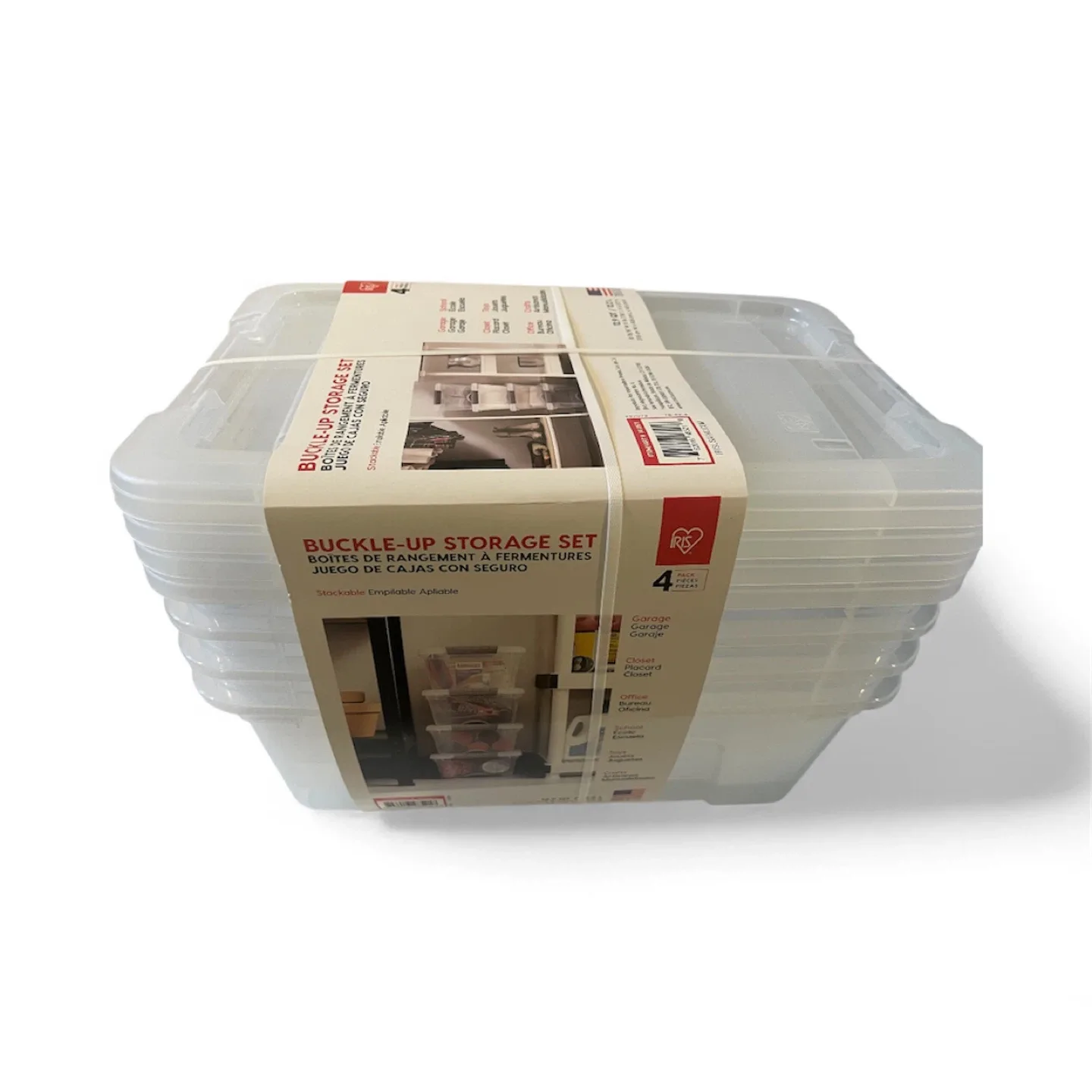 Buckle-Up Storage Set - 4 Pack