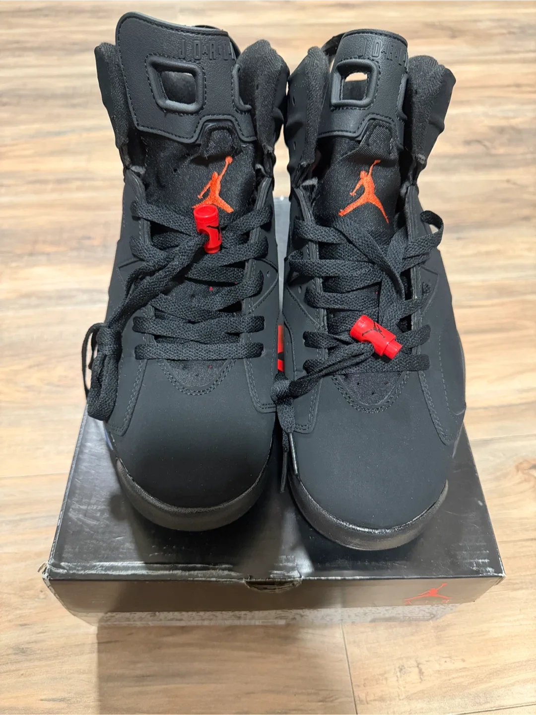 Nike Air Jordan 6 Retro Black Infrared, with box