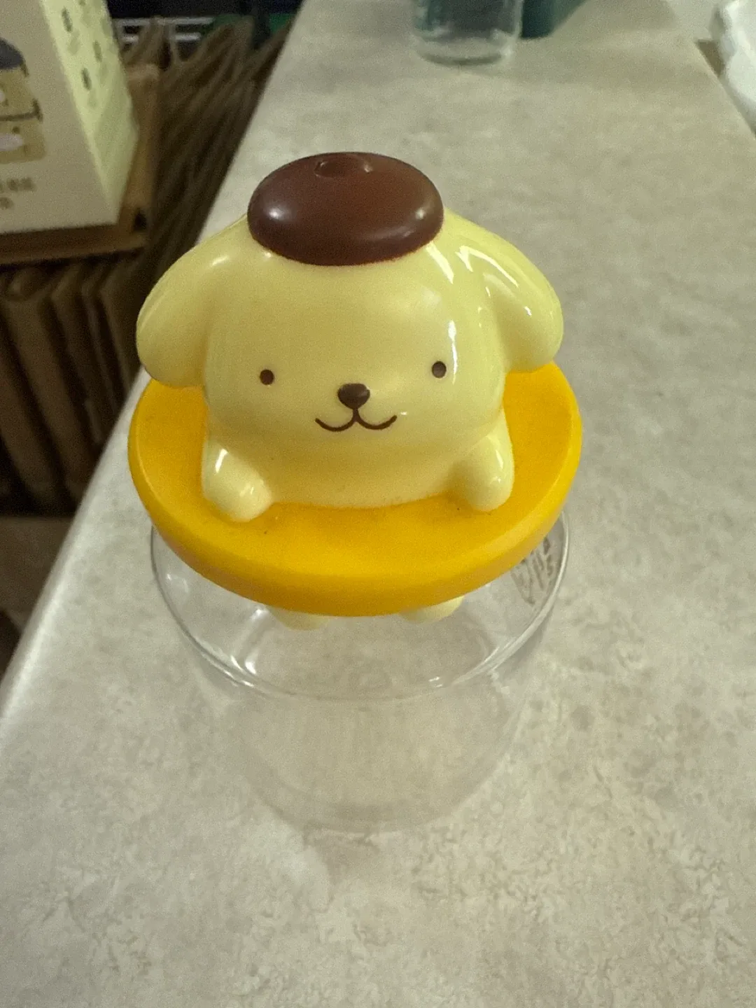 Pompompurin Jar (Plastic)