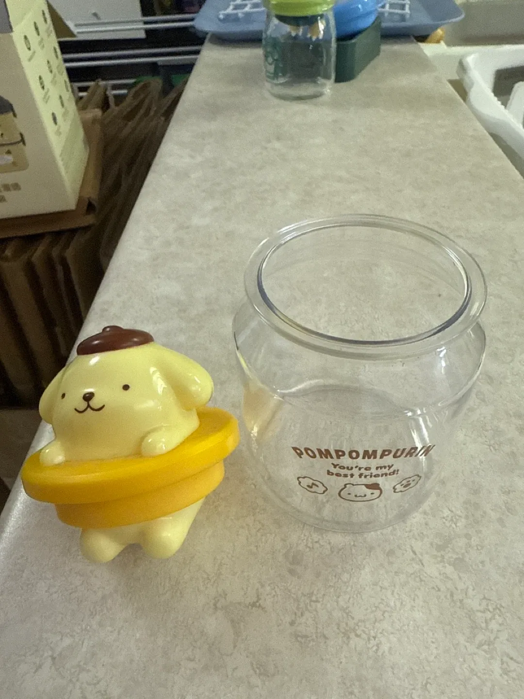 Pompompurin Jar (Plastic) image indicator(3)