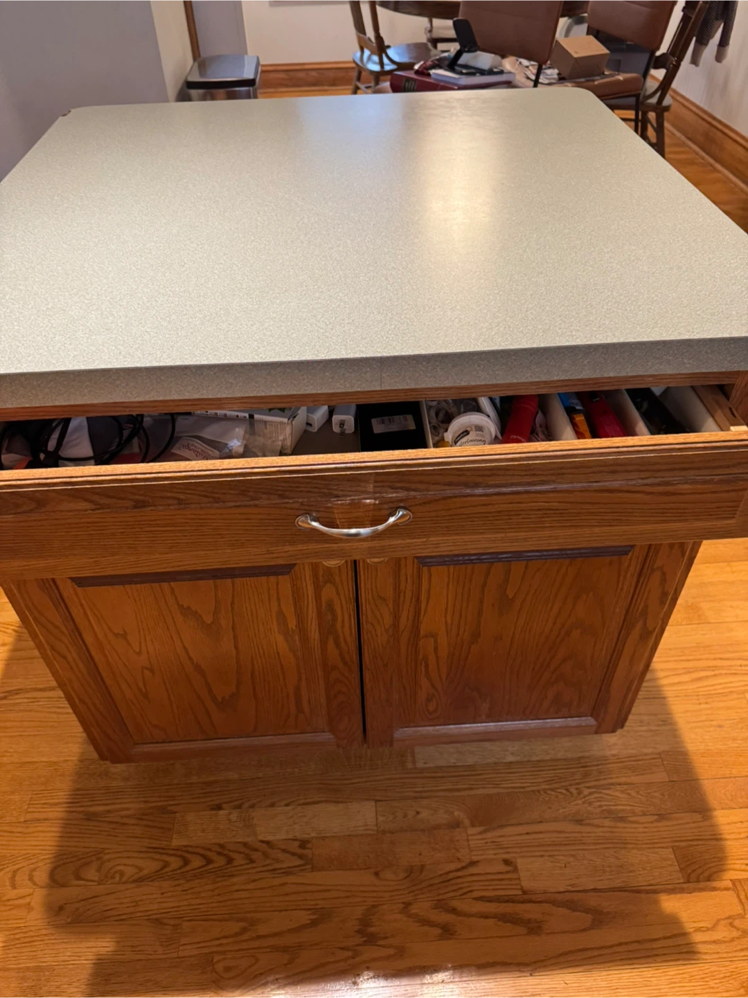 Kitchen Island with Storage - photo 5