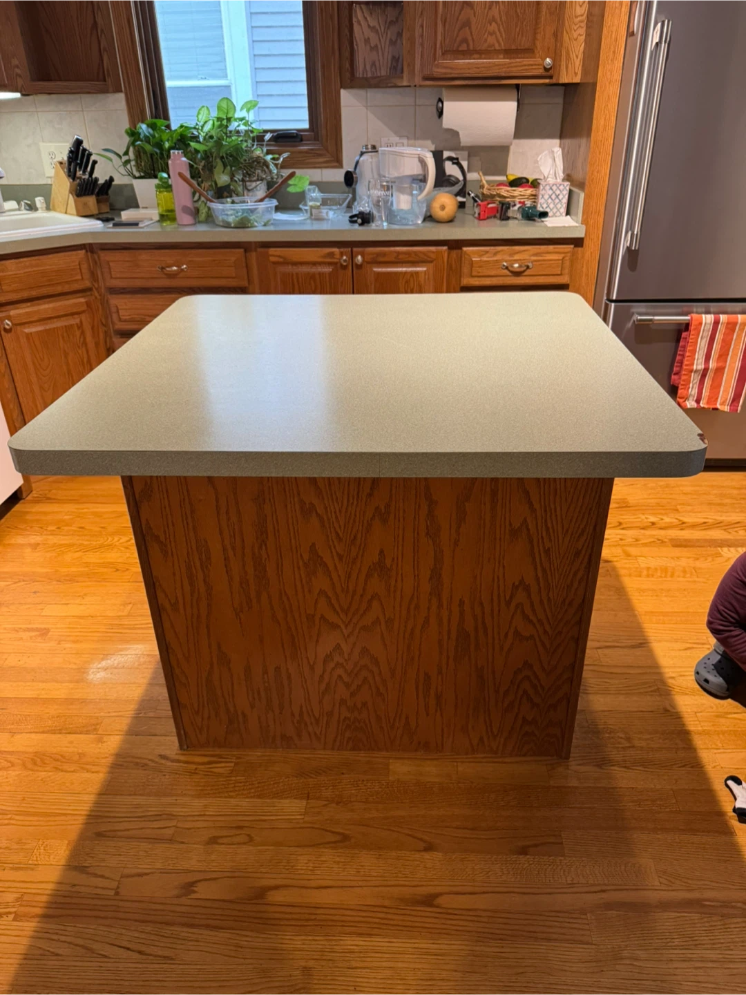 Kitchen Island with Storage - photo 2