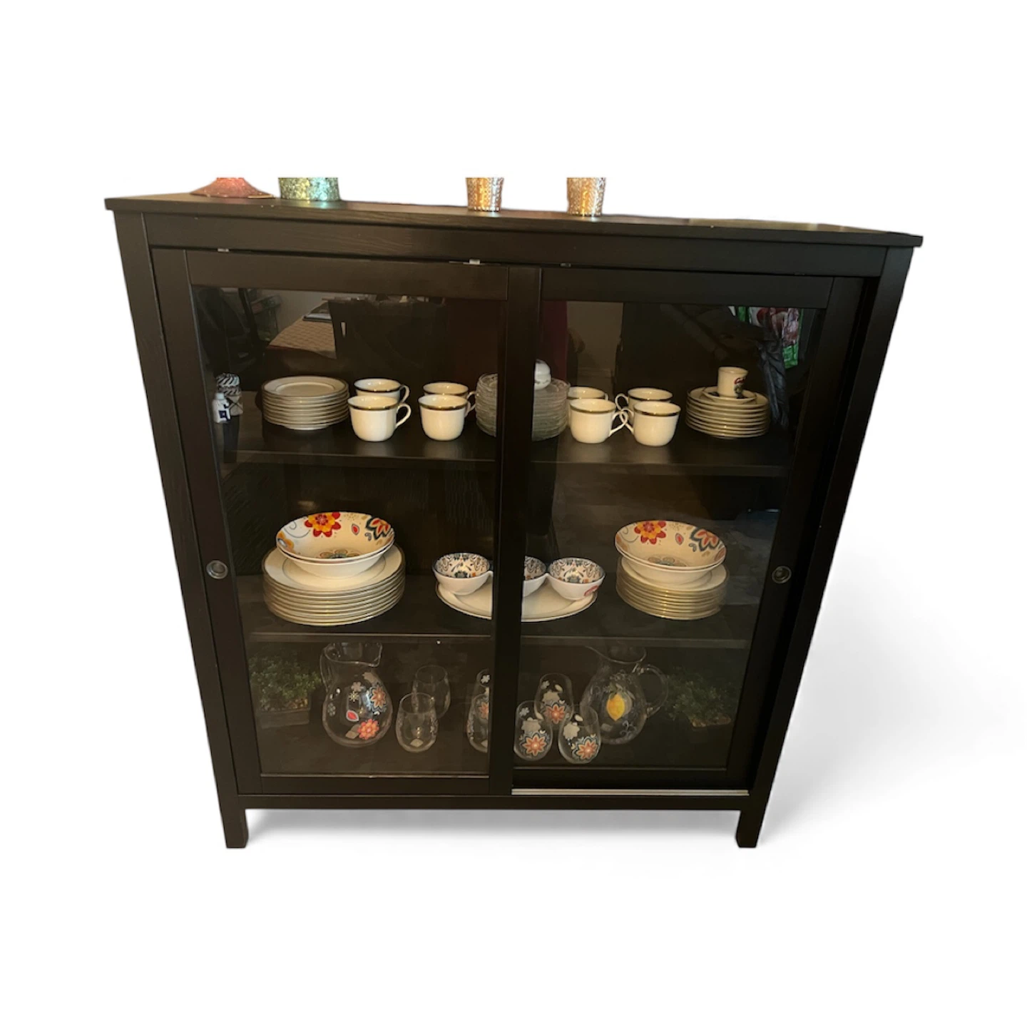 Brown Display Cabinet - photo 3