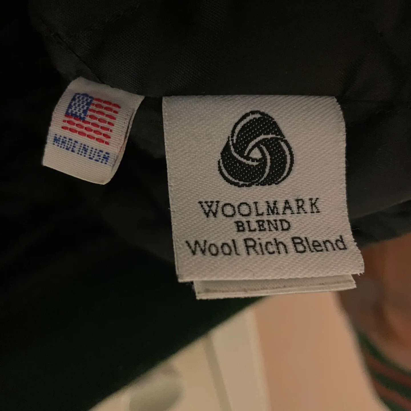 American Apparel Wool + Leather Varsity Jacket - Size L image indicator(5)