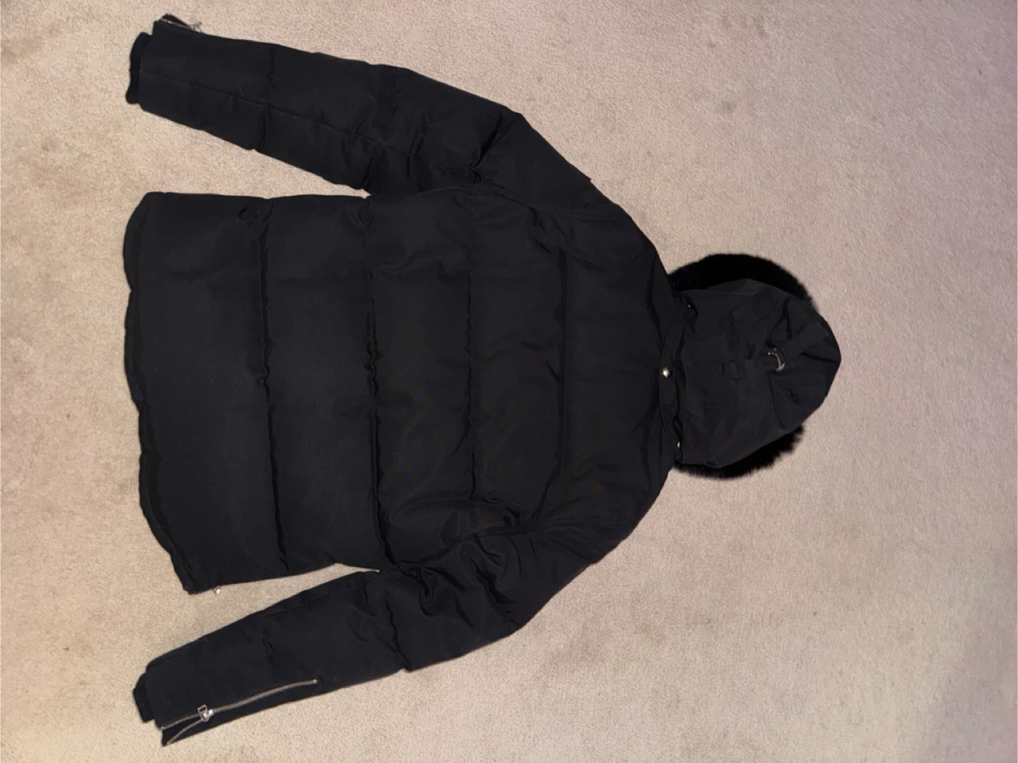 Moose Knuckles Shearling Jacket (blue fox fur) - photo 3