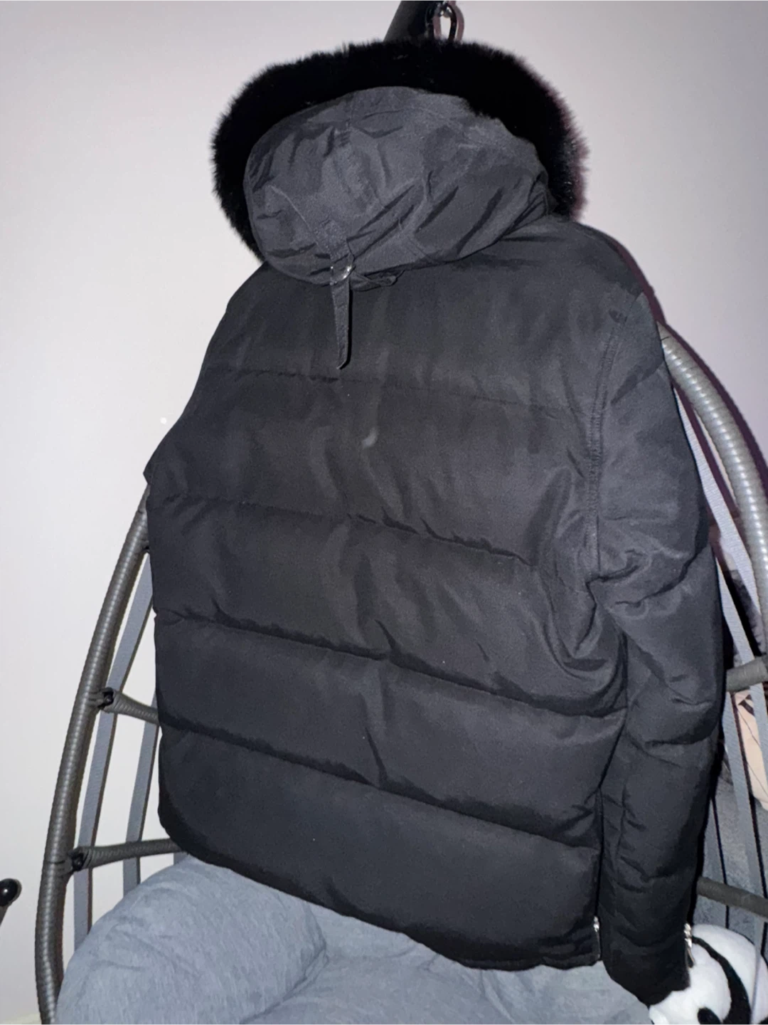 Moose Knuckles Shearling Jacket (blue fox fur) - photo 4