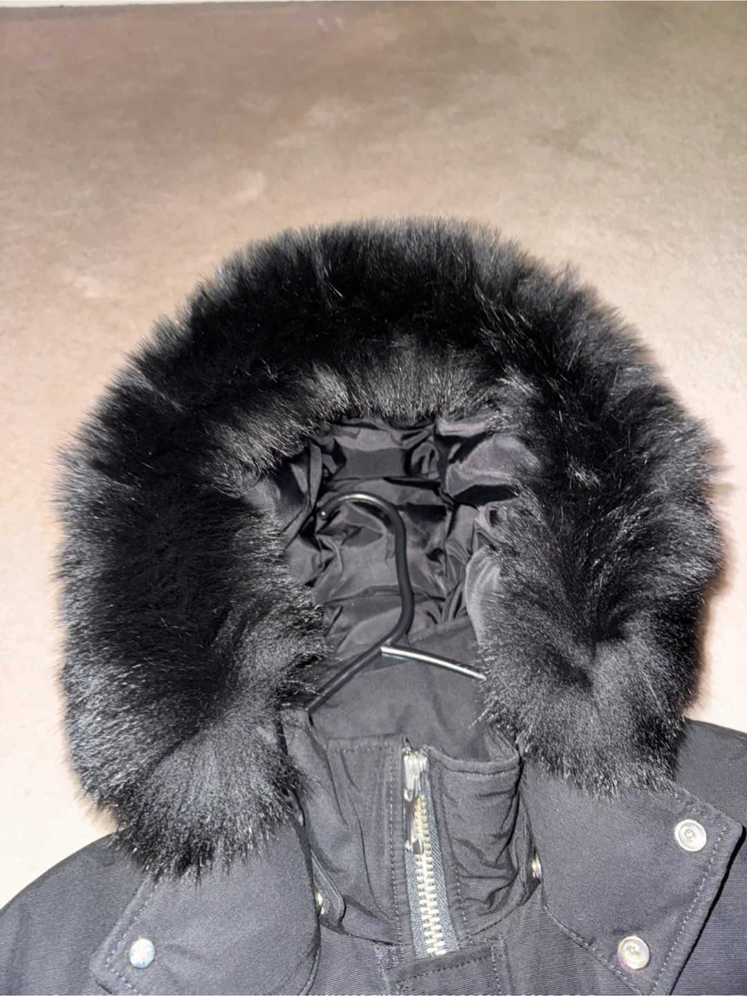 Moose Knuckles Shearling Jacket (blue fox fur) - photo 5