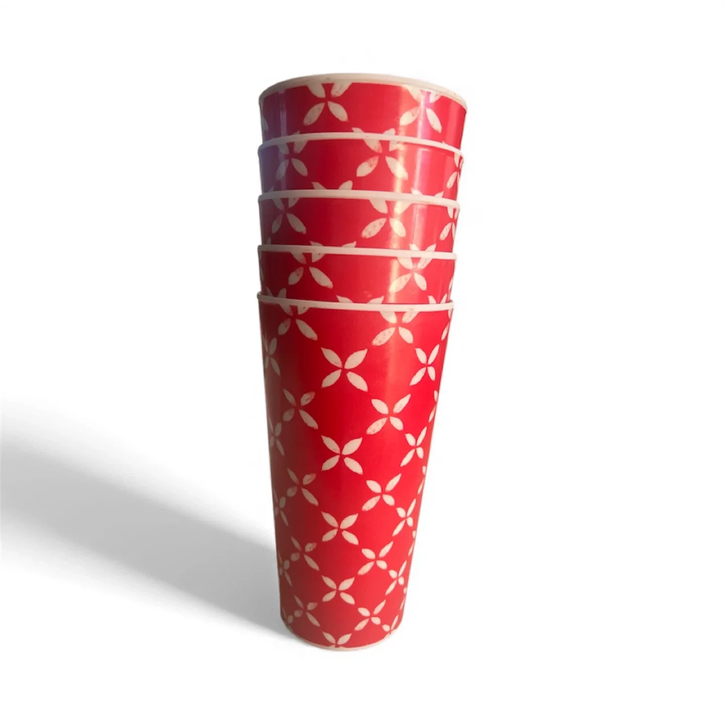 Christmas-themed Bowl, Tray, Cups, Plate Set