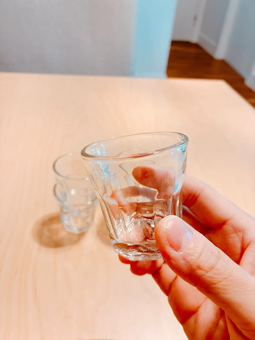 IKEA POKAL Snaps Glass, Clear, Set of 6