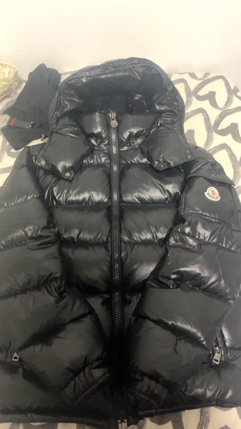 Moncler Black Padded Down Jacket