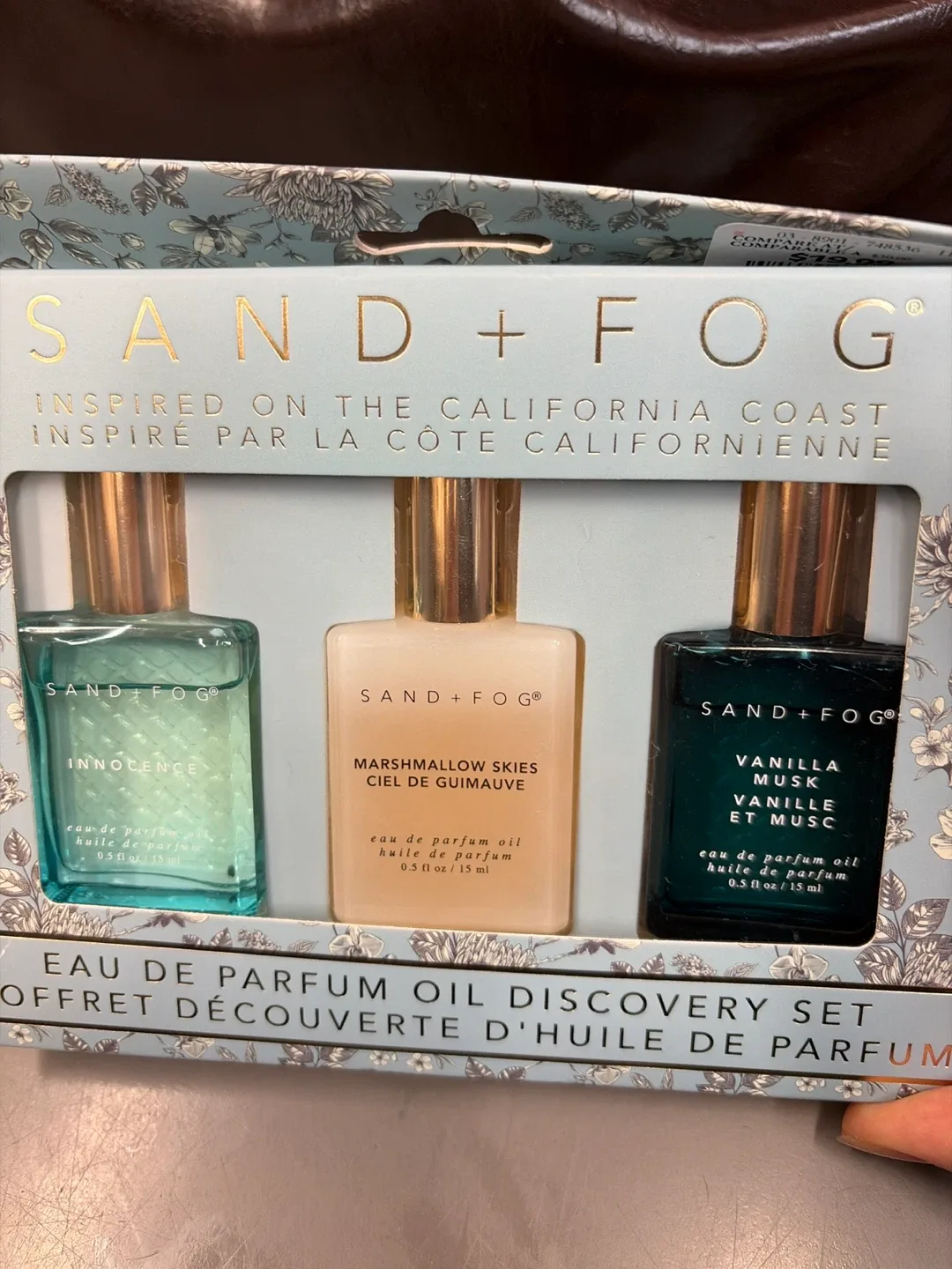 Sand + Fog Eau de Parfum Oil Discovery Set