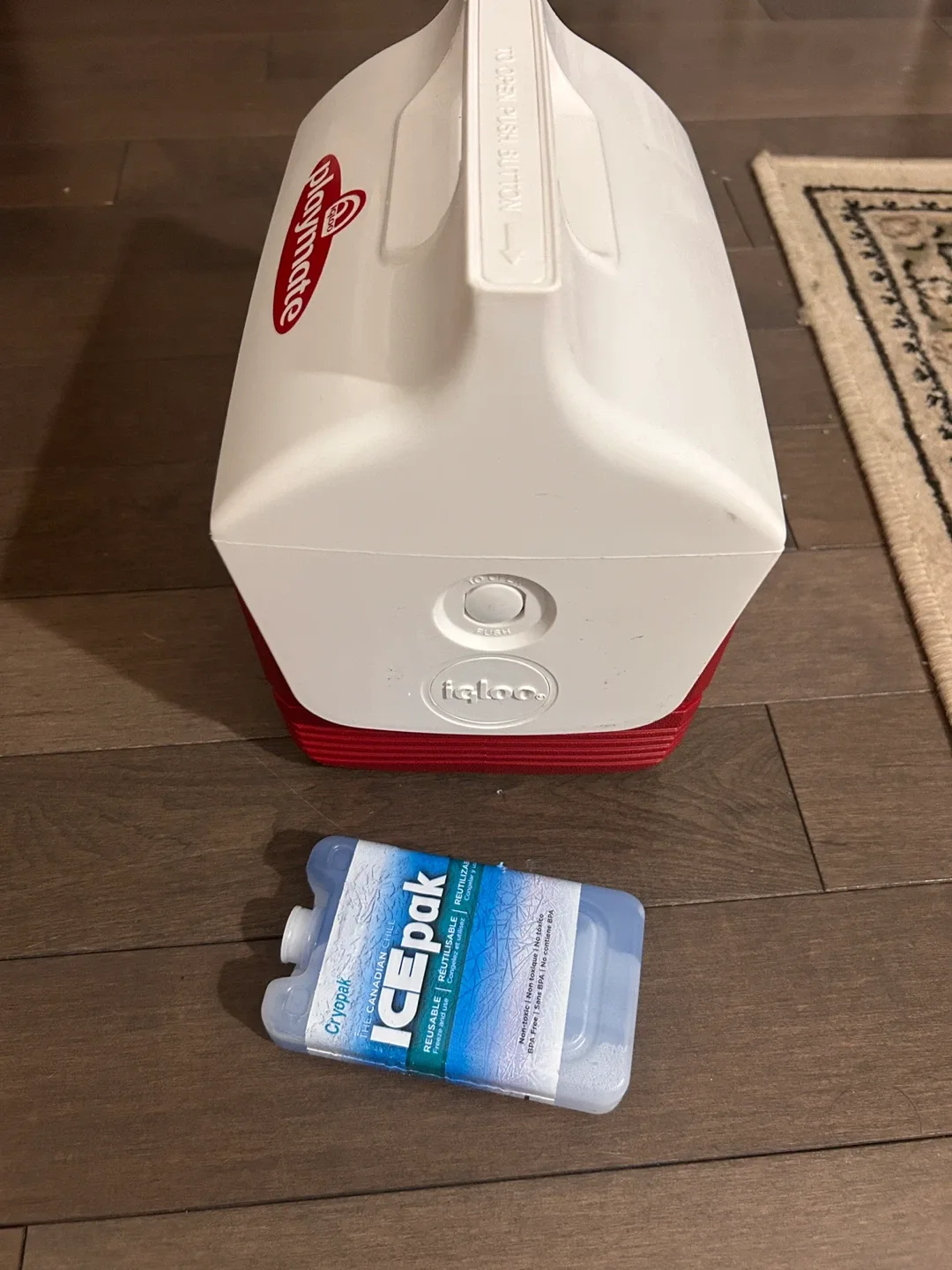 Igloo Playmate Cooler w/ Ice Pack image indicator(2)