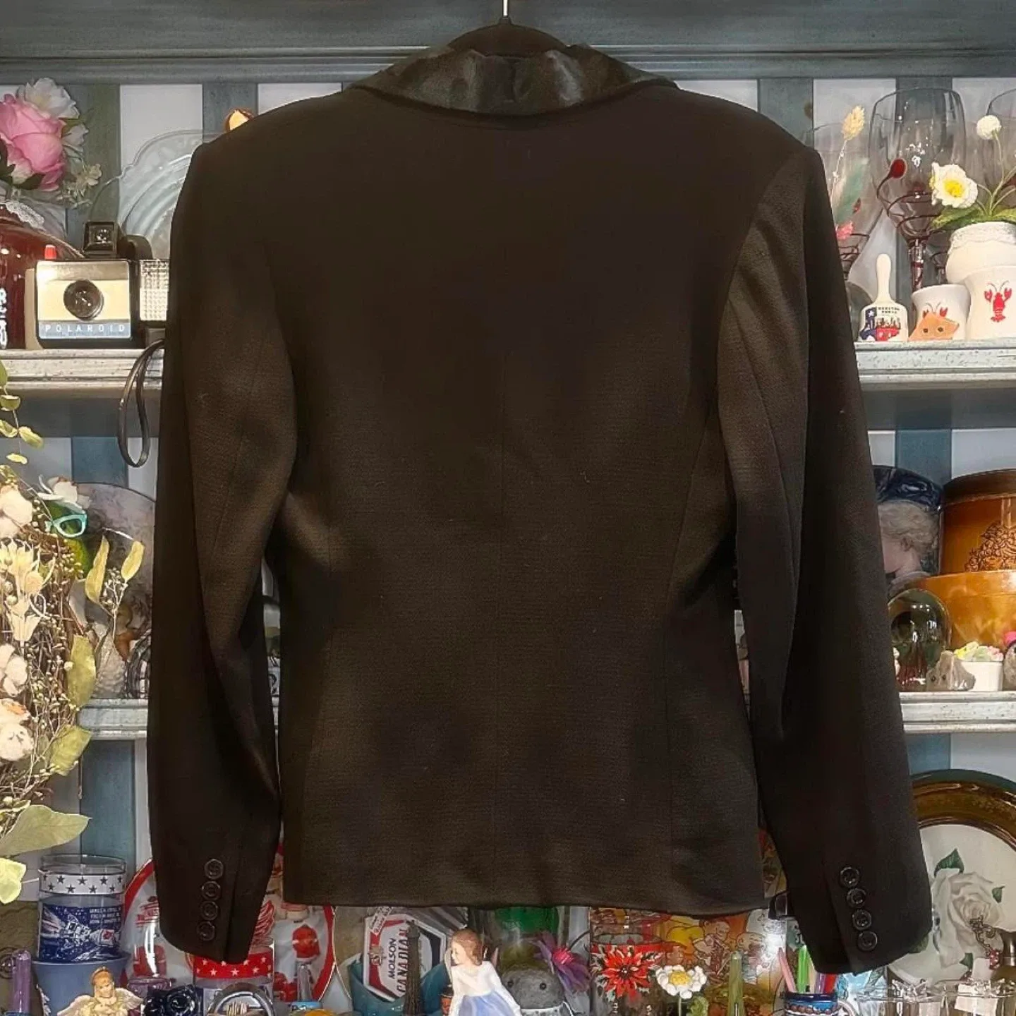 SUNDE Roland Heizinger Black Blazer - Size 6 image indicator(2)