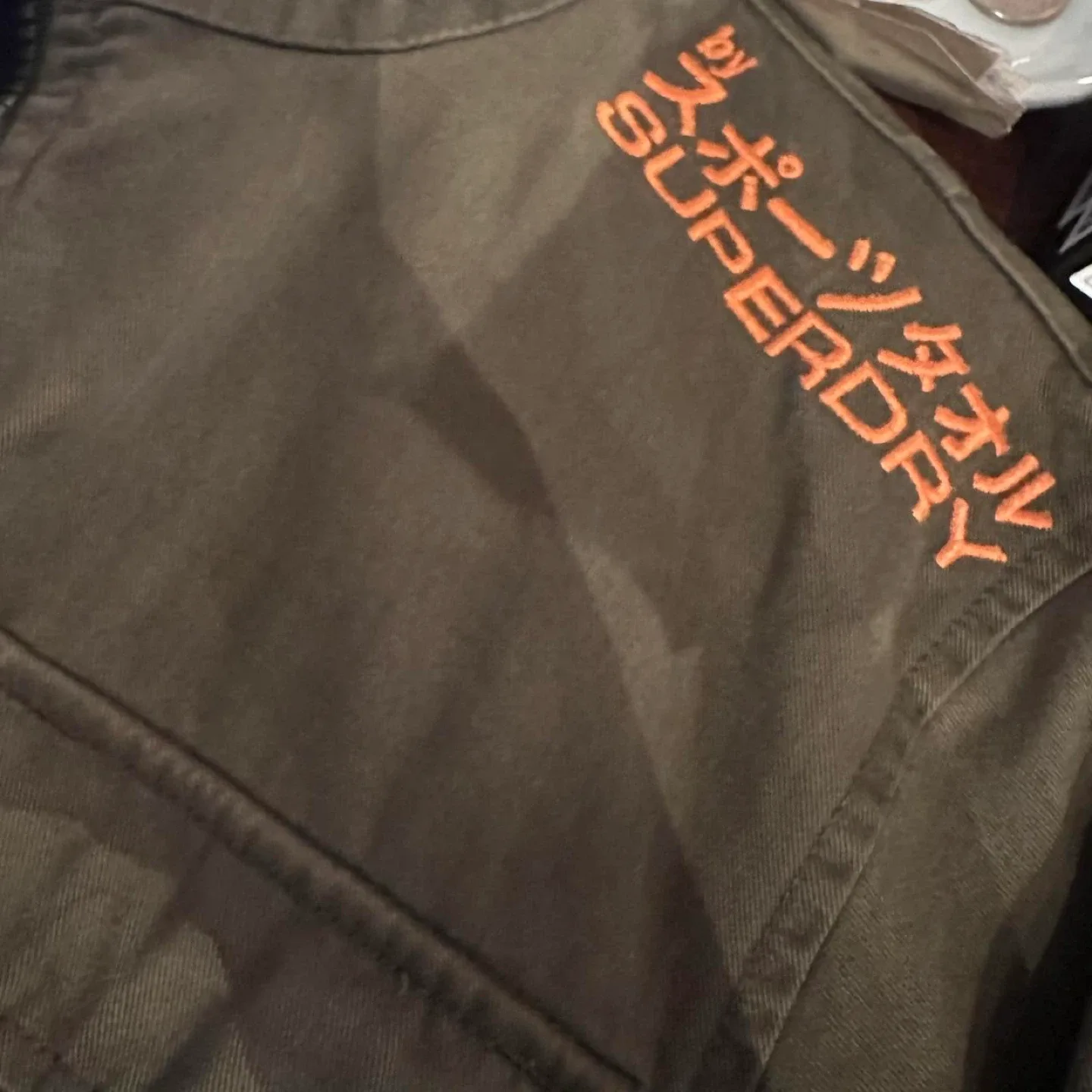 Superdry Olive Green Jacket image indicator(3)