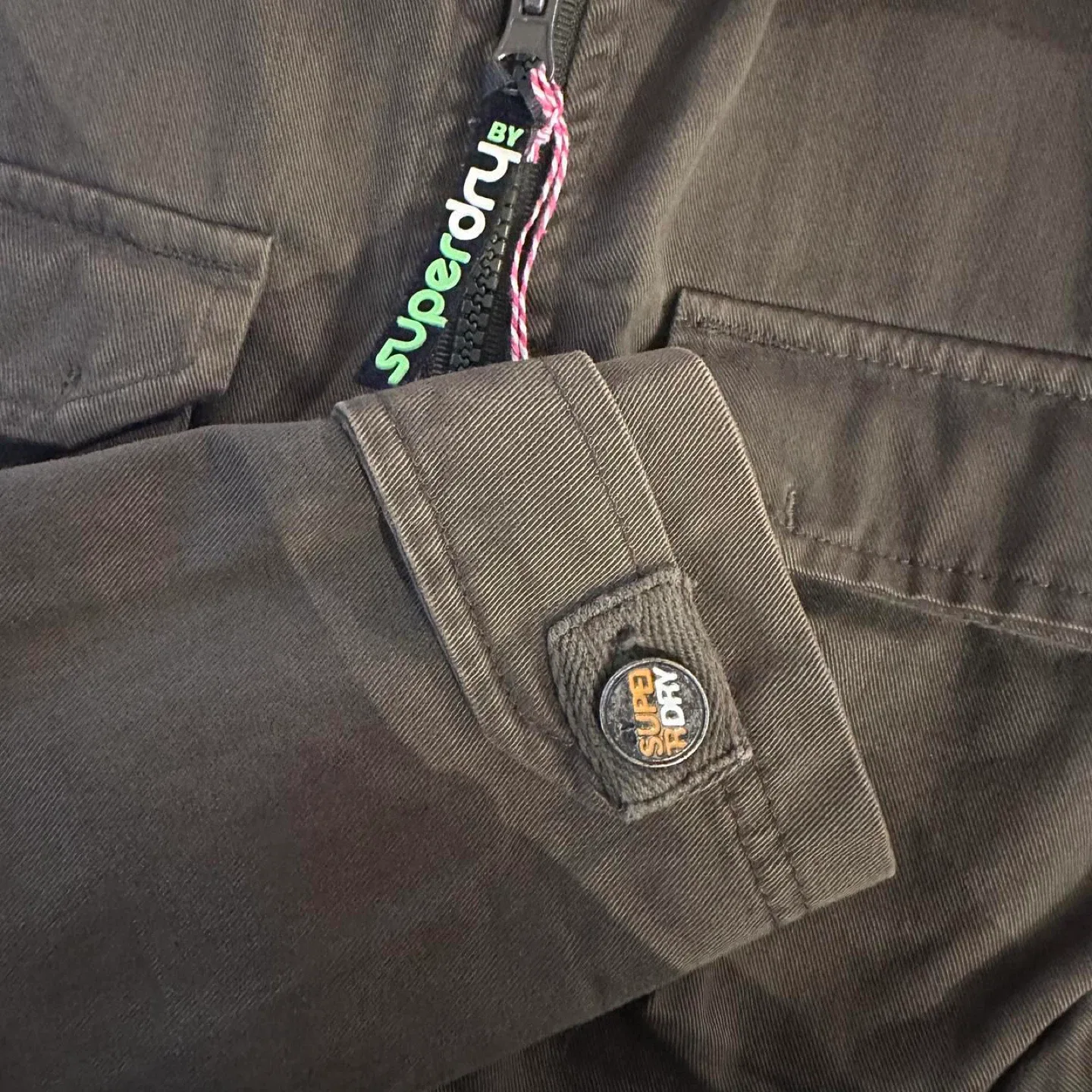 Superdry Olive Green Jacket image indicator(5)