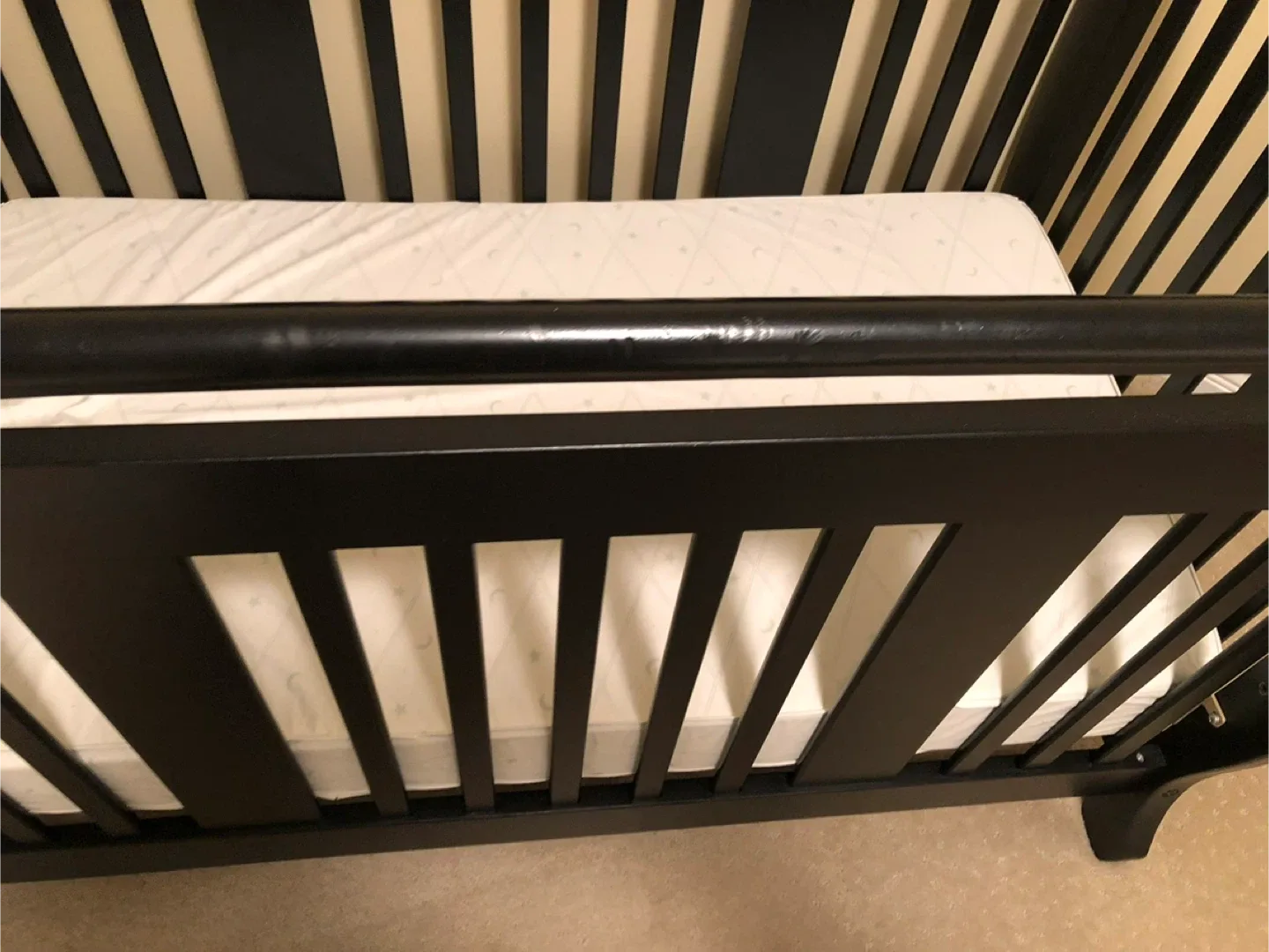 Black Baby Crib image indicator(3)