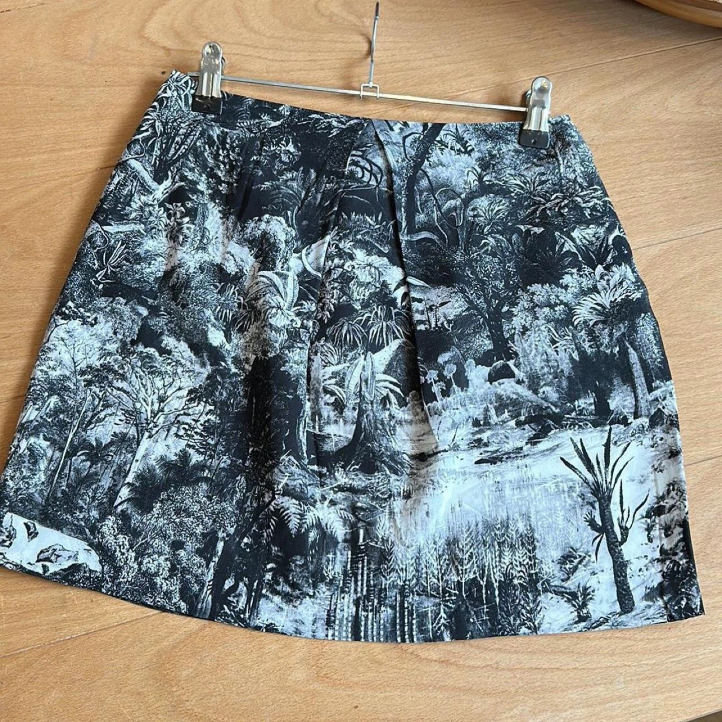 Carven Black & White Print Skirt - photo 3