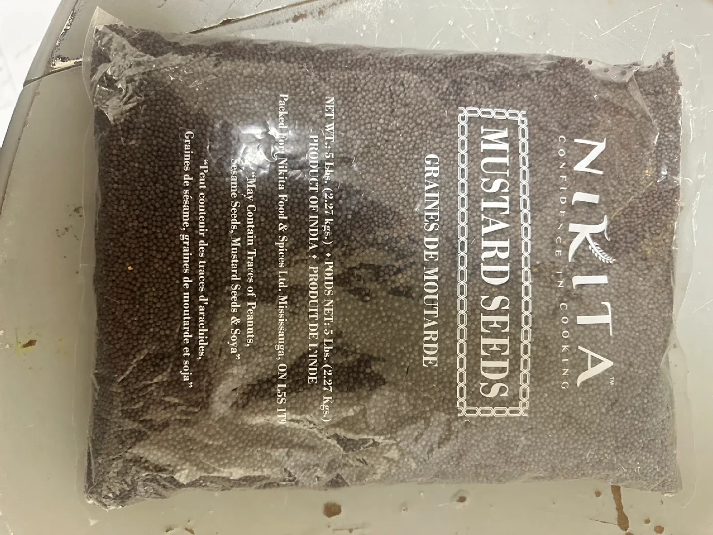 Nikita Mustard Seeds 5 lbs