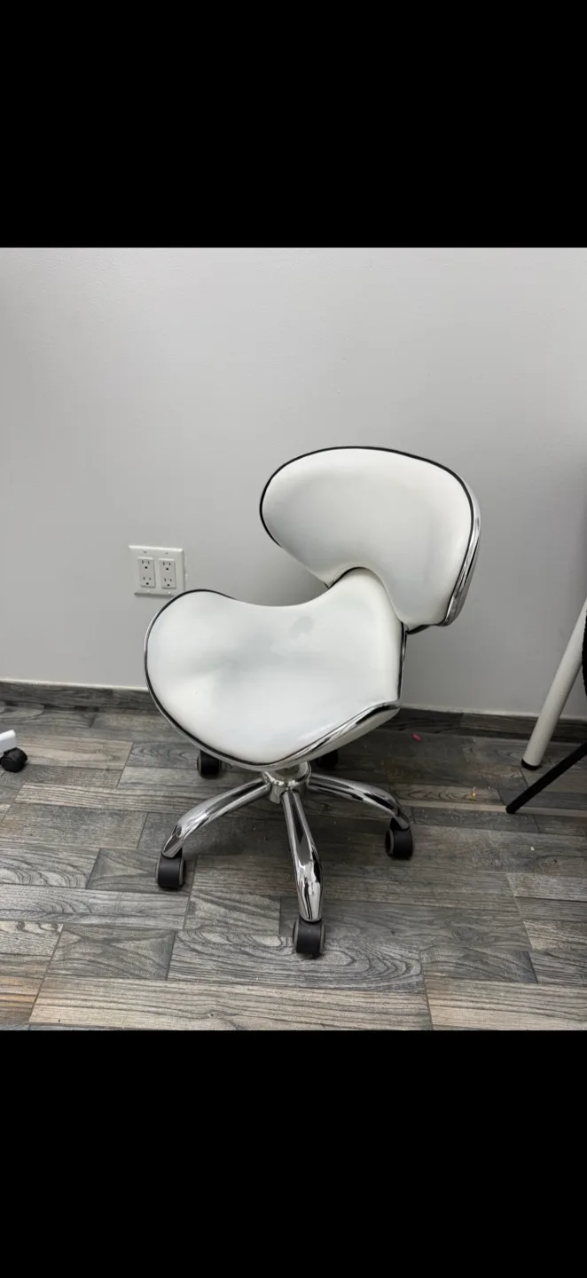 Ergonomic Rolling Swivel Stool Chair