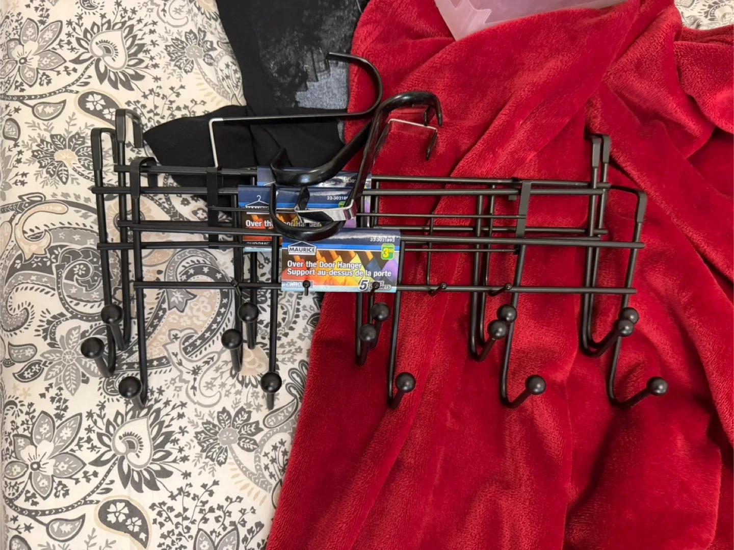 Over the Door Hangers - Black image indicator(2)