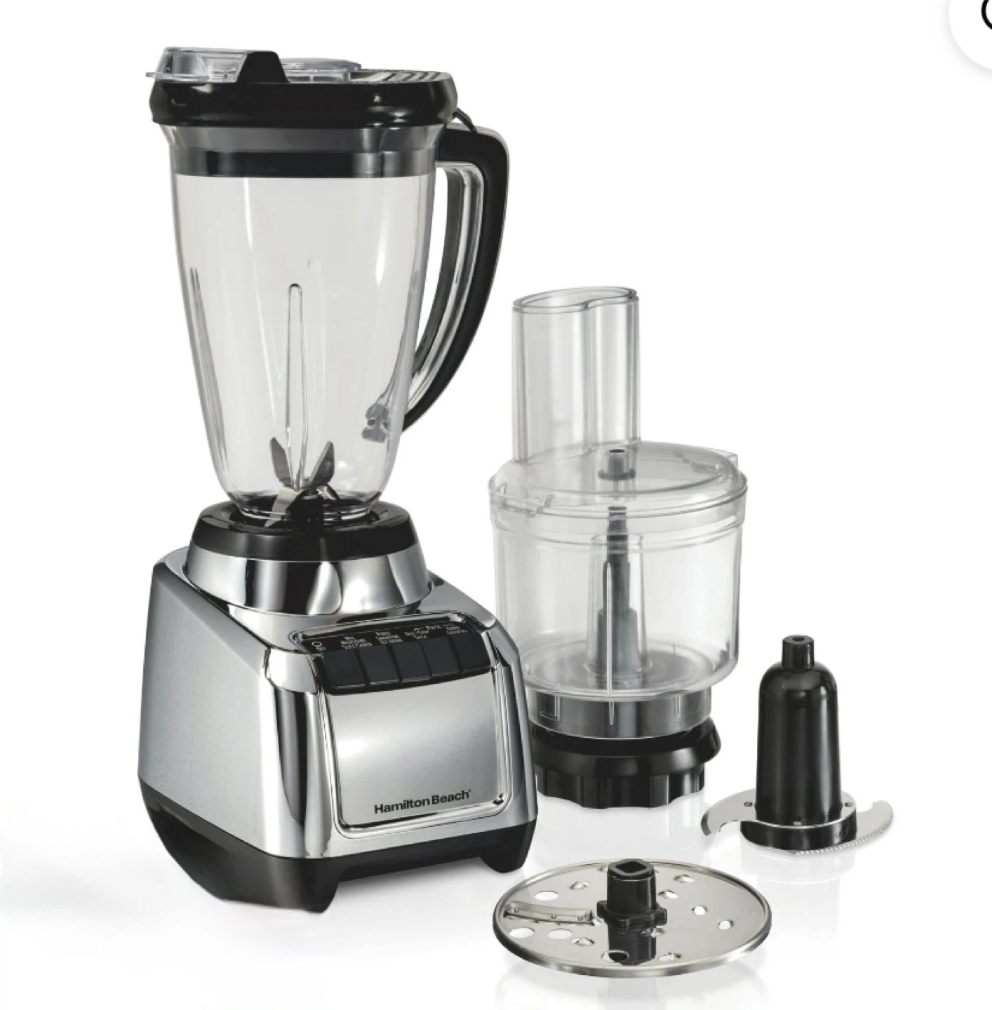 Hamilton Beach MultiBlend Blender and Food Processor, 48 oz